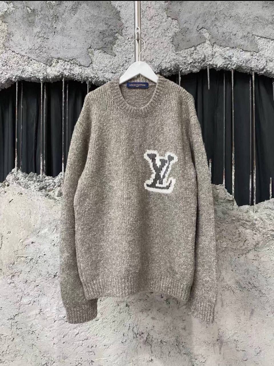 Louis Vuitton Louis Vuitton Intarsia Crewneck Size US S / EU 44-46 / 1 - 1 Thumbnail