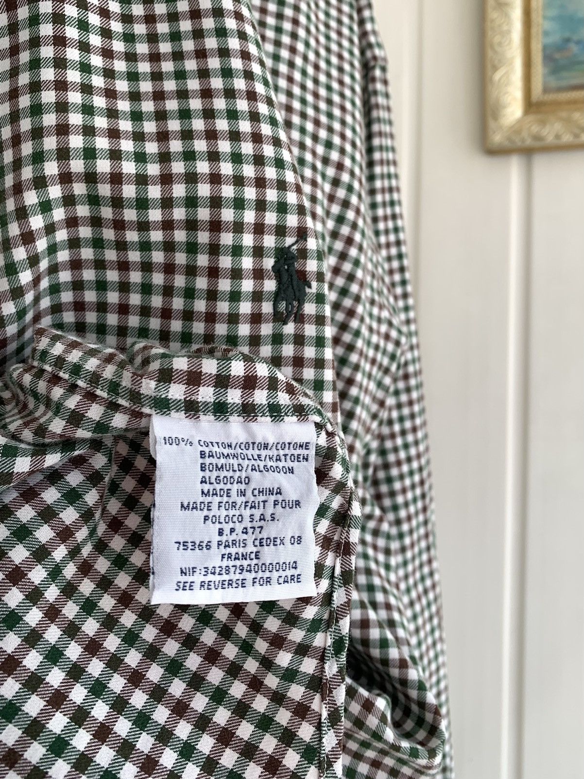 Polo Ralph Lauren Polo Ralph Lauren Vintage Long Sleeve Button Shirt Size L Size US L / EU 52-54 / 3 - 7 Thumbnail