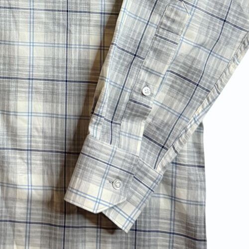 Peter Millar Crown Crafted Shirt Size M Flex Finish Plaid Gr