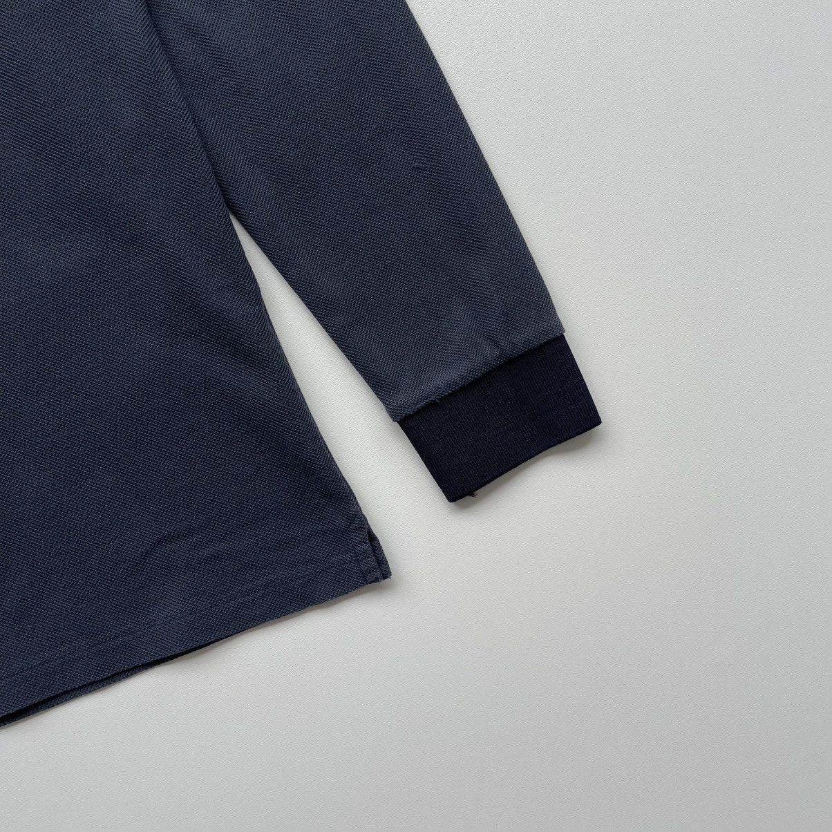 Burberry Burberry London Metal Logo Polo Long Sleeve Blue Size US S / EU 44-46 / 1 - 4 Thumbnail
