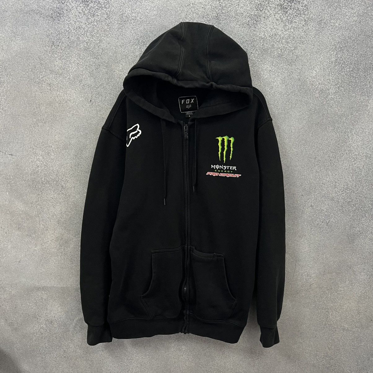 Fox Racing Vintage Fox Monster Zip Hoodie size L Size US L / EU 52-54 / 3 - 1 Thumbnail