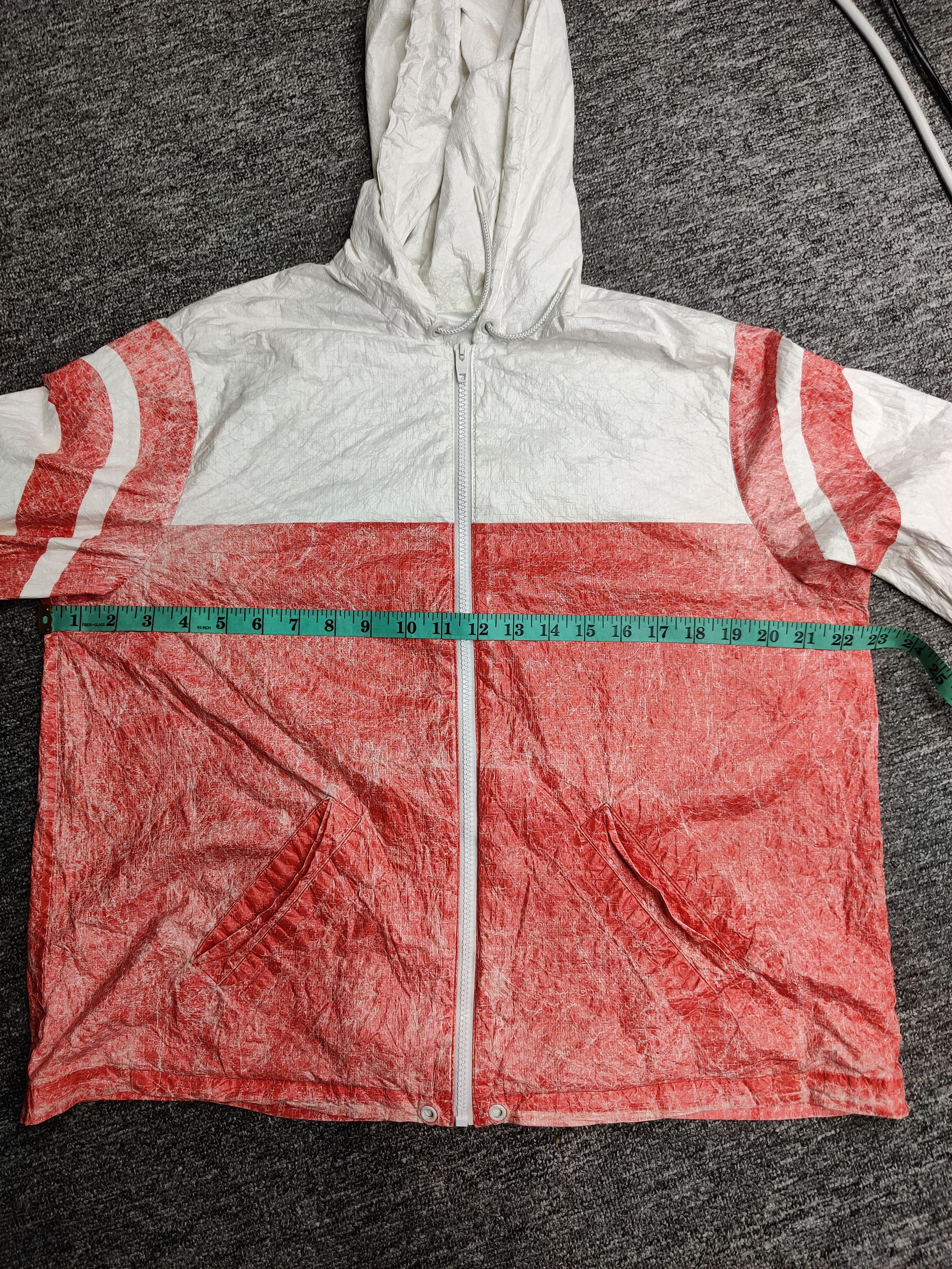 Celine Celine Paris White Logo Windbreaker Jacket Size US M / EU 48-50 / 2 - 15 Thumbnail