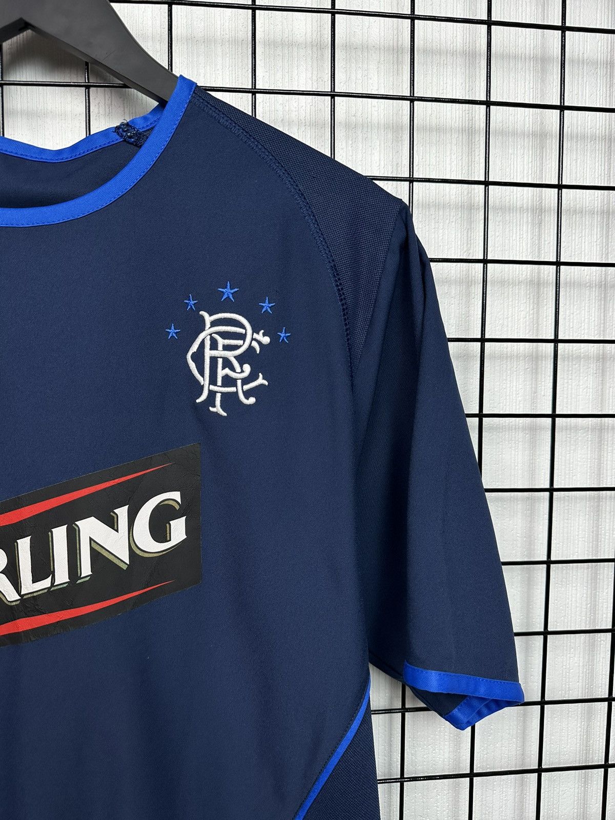 Umbro × Vintage Glasgow Rangers vintage 00’s training jersey Umbro Men Navy Size US M / EU 48-50 / 2 - 5 Thumbnail
