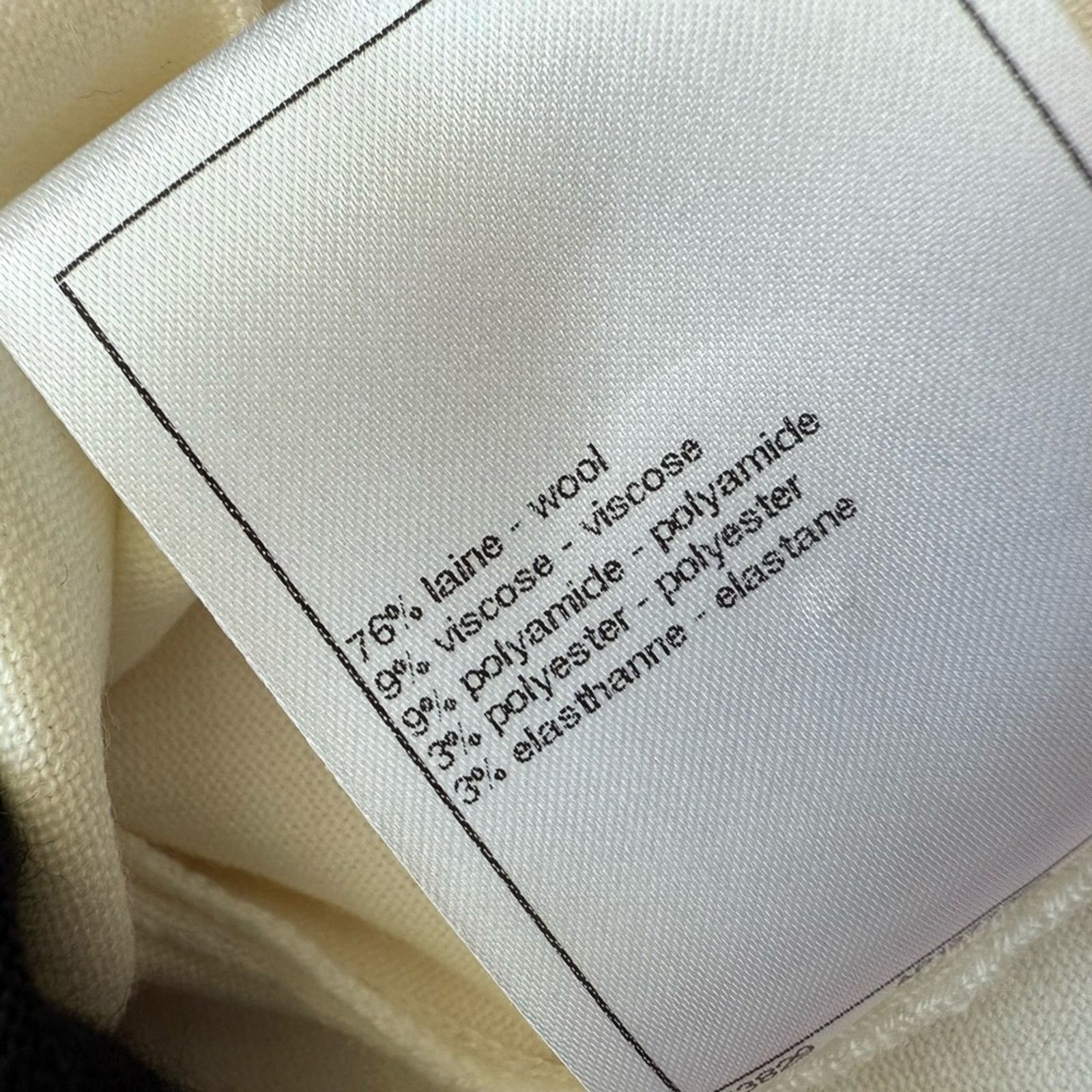 Chanel CHANEL CC women wool top size 50FR or 10US Authentic 3900$ Size L / US 10 / IT 46 - 10 Thumbnail