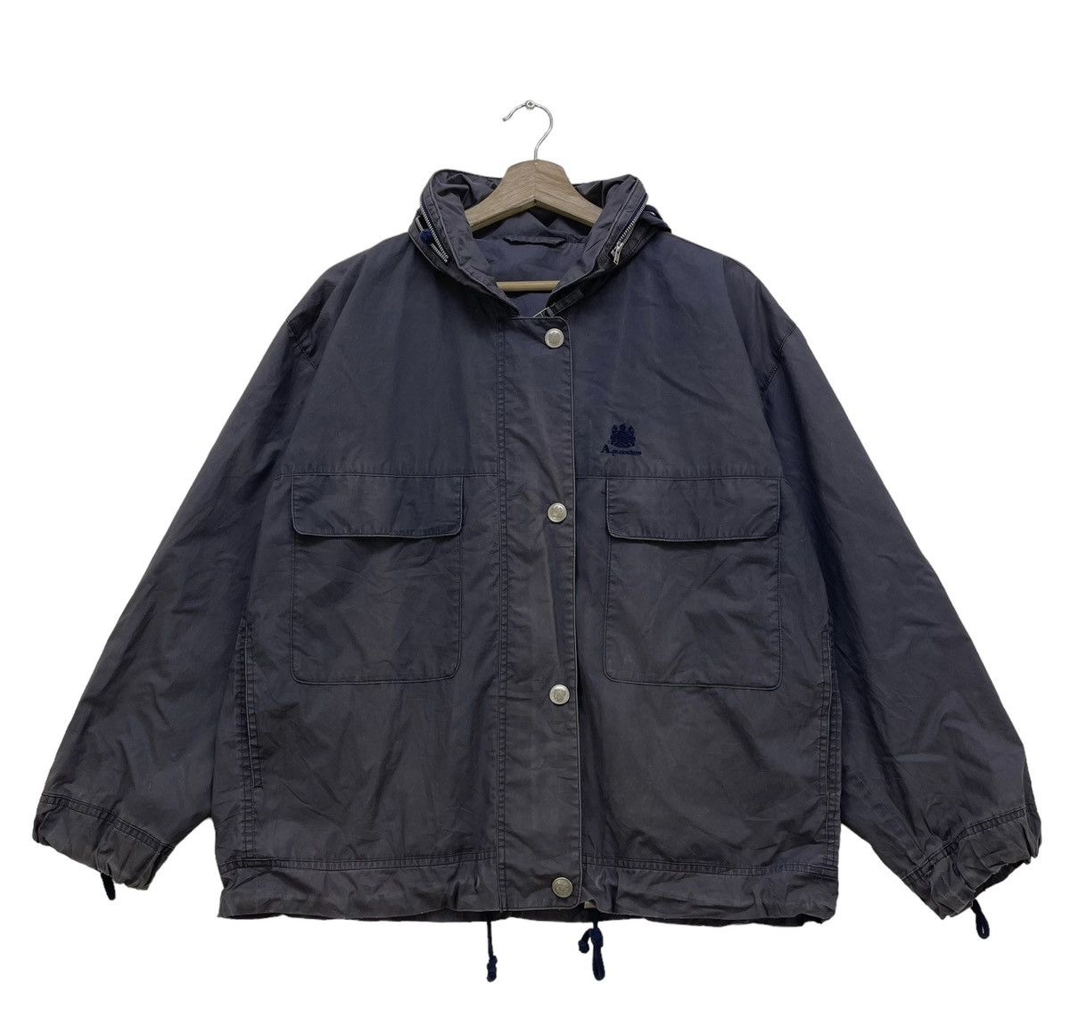 image of Aquascutum Light Jacket in Navy, Women's (Size Medium)