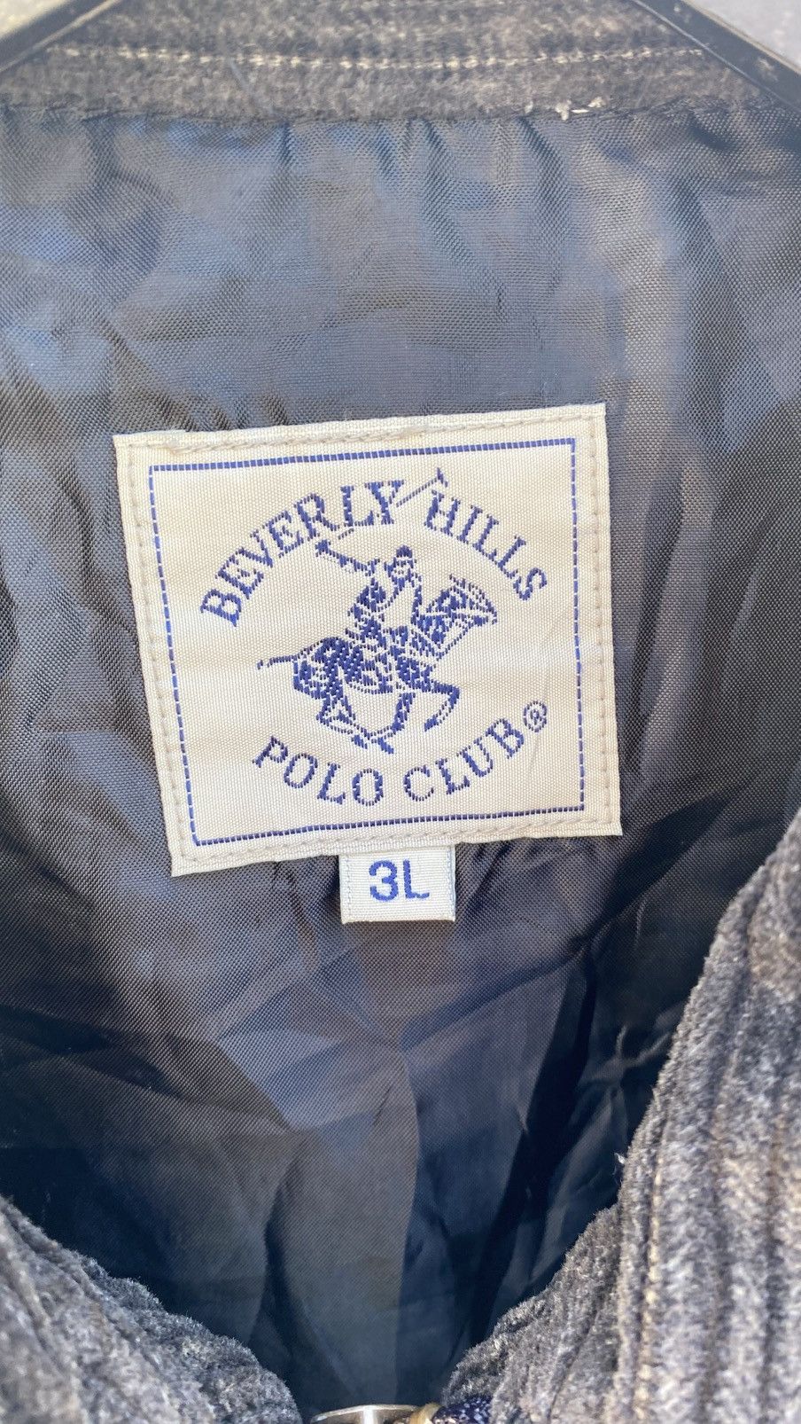 Beverly Hills Polo Club × Vintage Vintage Beverly Hills Polo Club Corduroy Zipper Jacket Size US XXL / EU 58 / 5 - 3 Thumbnail