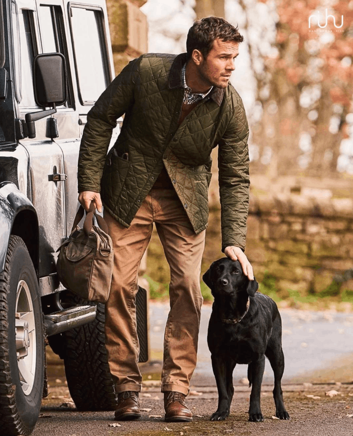 Barbour Olive BARBOUR Men's Heritage Liddesdale Jacket Size US XL / EU 56 / 4 - 8 Thumbnail