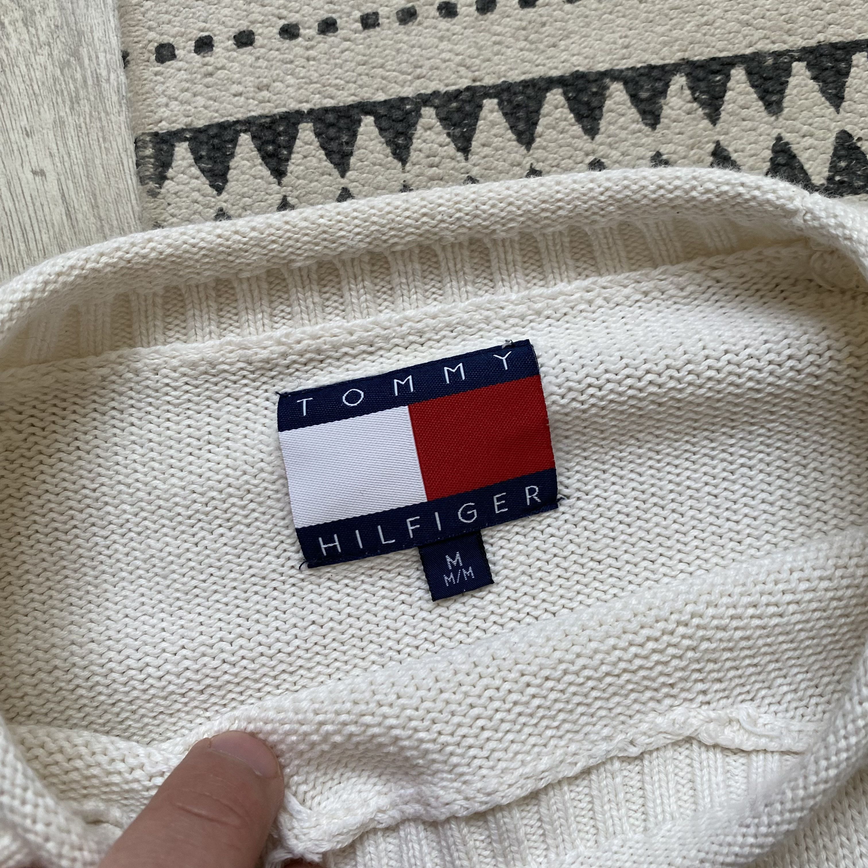 Tommy Hilfiger Vintage 90s Tommy Hilfiger sweater Y2K opium Avatarde Size US M / EU 48-50 / 2 - 7 Thumbnail