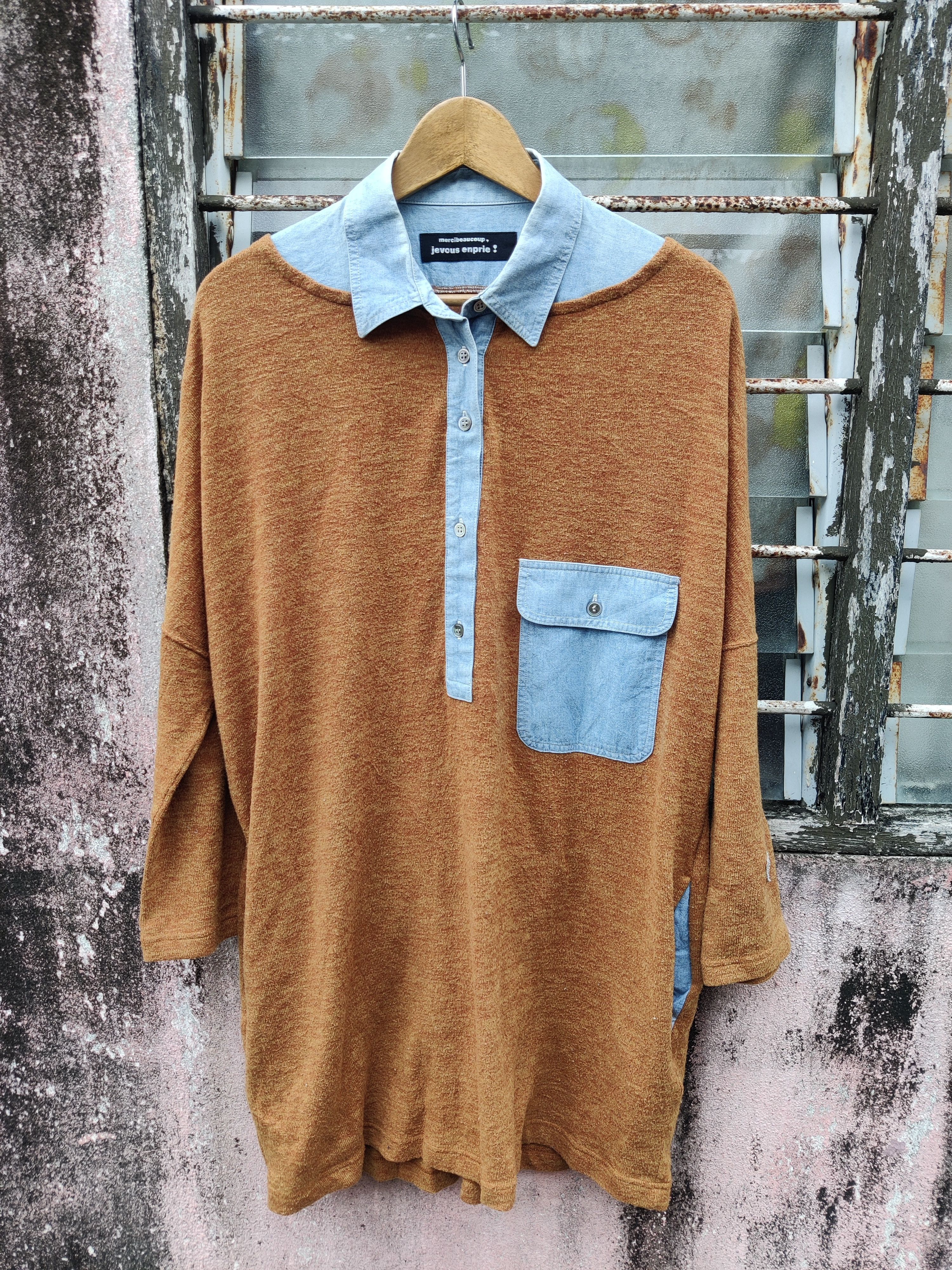 mercibeaucoup Vintage A-Net Mercibeaucoup Issey Miyake Pocket Shirt Size US L / EU 52-54 / 3 - 2 Thumbnail