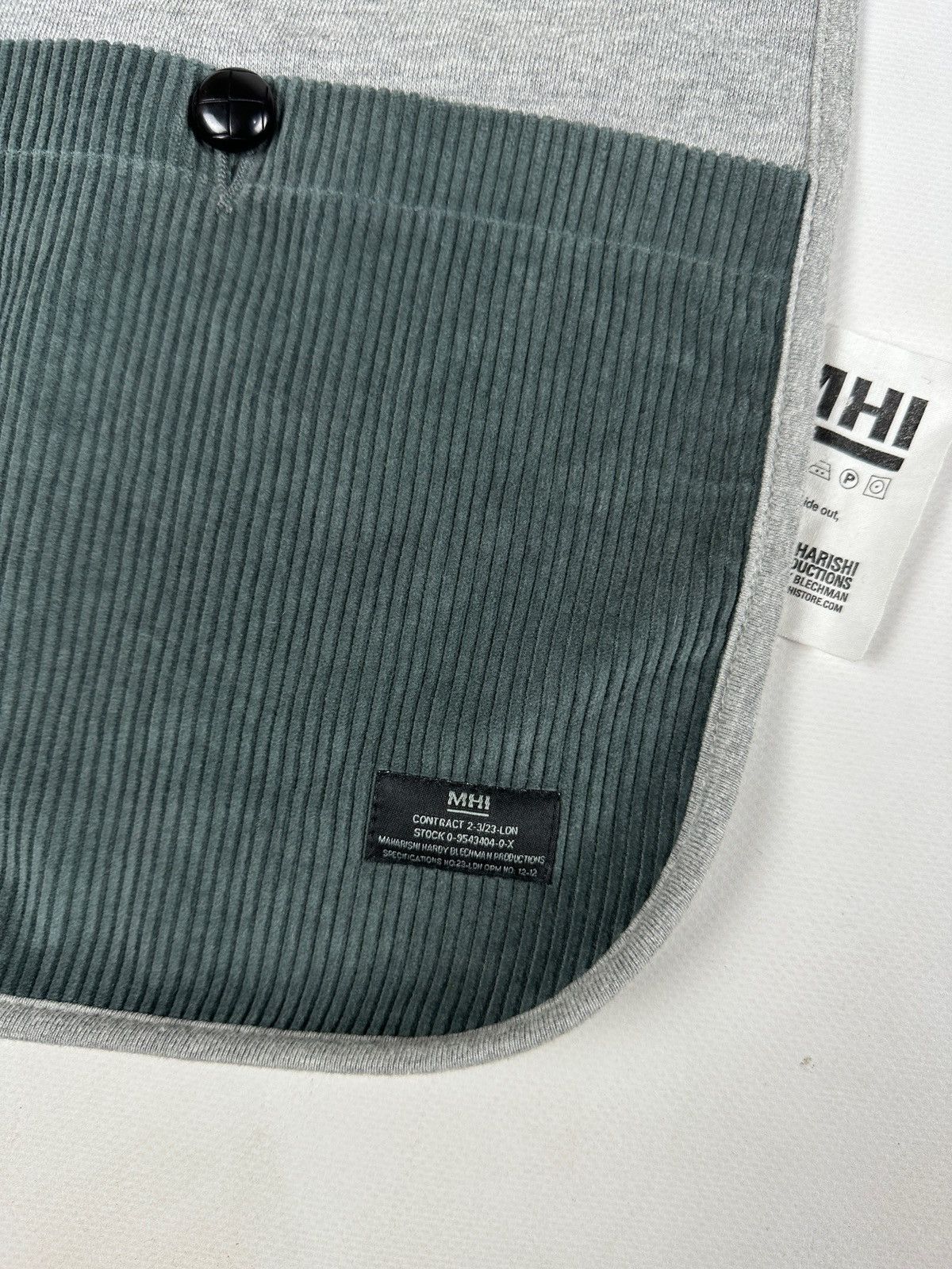 Japanese Brand Maharishi (MHI) Double Pocket Fleece Scarf Size ONE SIZE - 7 Thumbnail