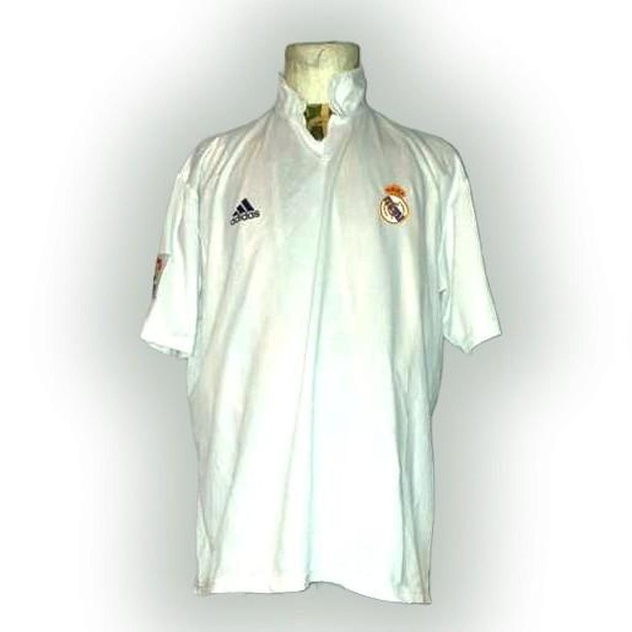 Adidas Real Madrid Spain 2001 2002 Home Shirt Jersey Size US XL / EU 56 / 4 - 3 Thumbnail