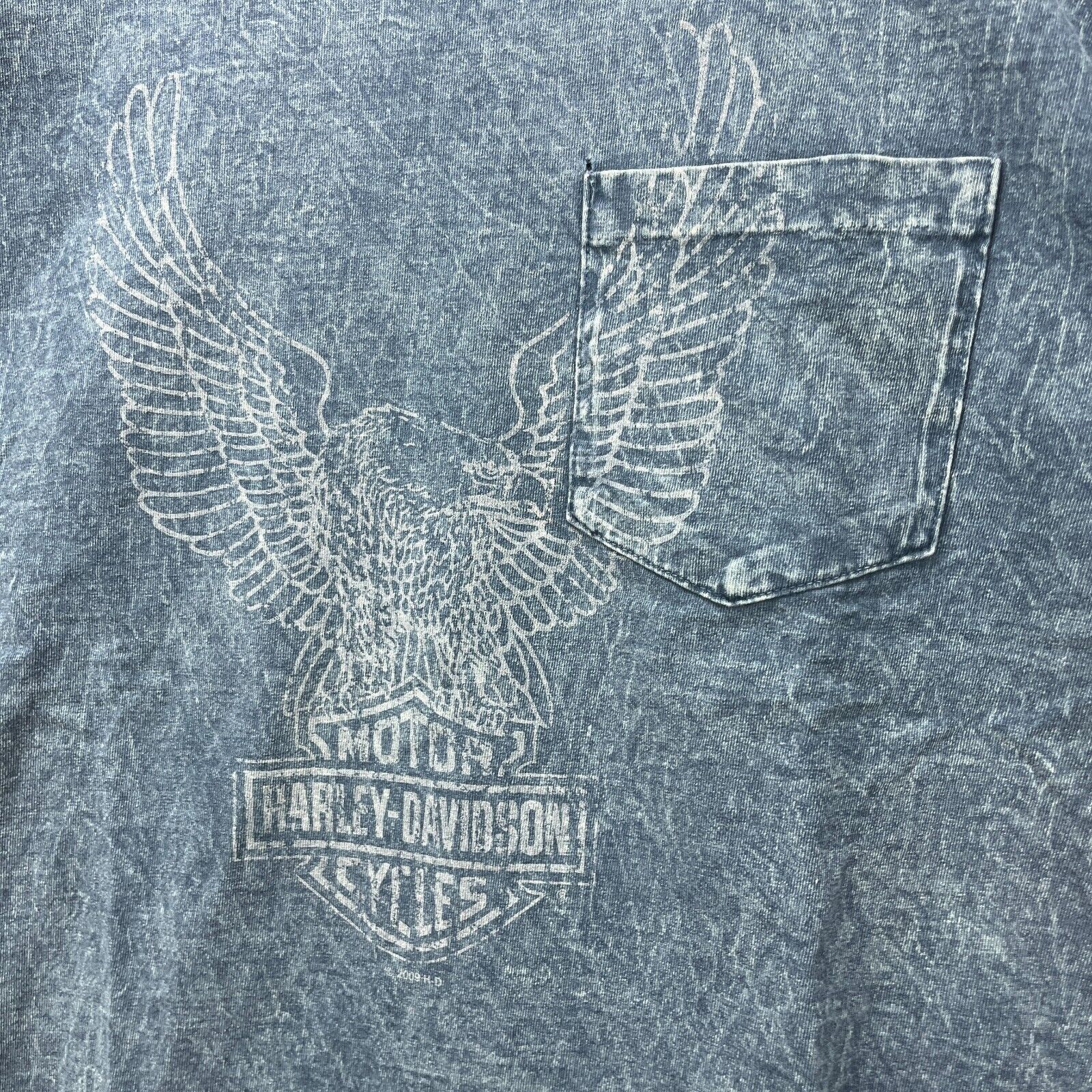 Vintage Vintage Harley-Davidson Tennessee Single Stitch Eagle Faded Size US M / EU 48-50 / 2 - 4 Thumbnail