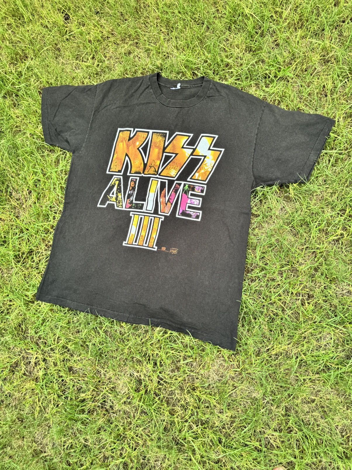 KISS Vintage KISS Alive III 3 Single Stitch 1993 KISS The shirt Size US XL / EU 56 / 4 - 2 Thumbnail