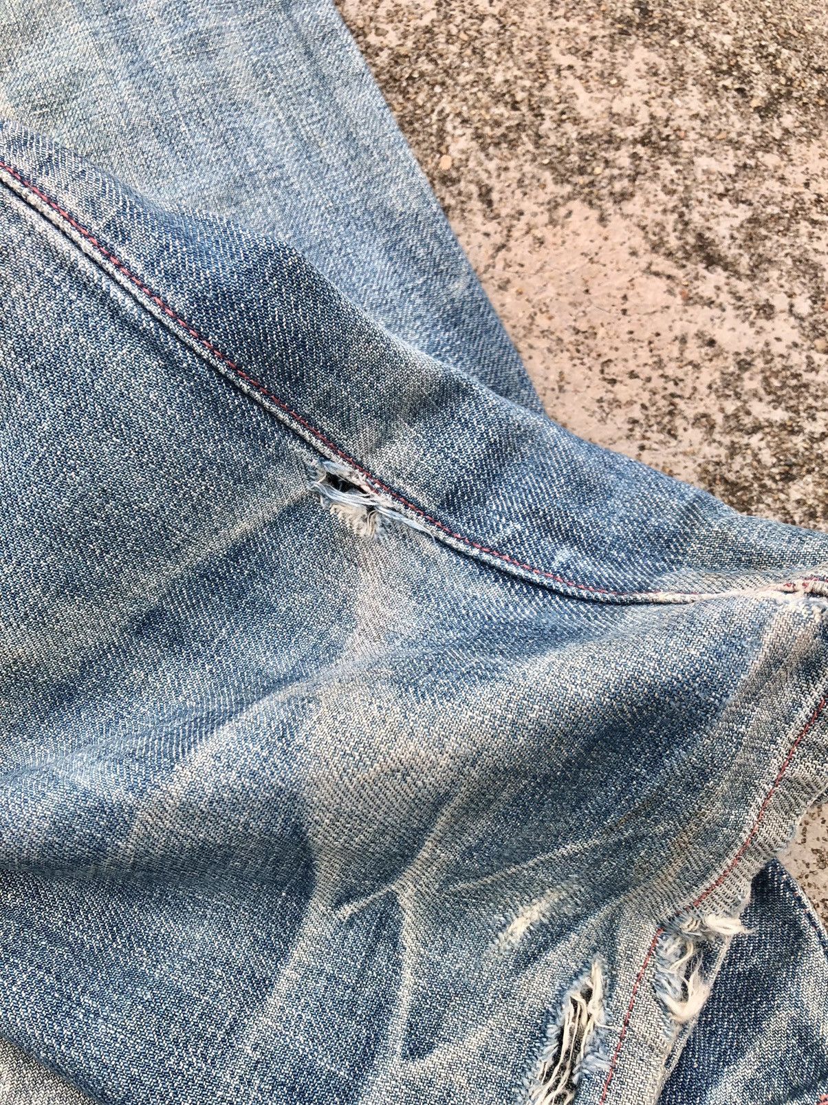 Levi's × Vintage VINTAGE BLUE SELVEDGE LEVIS DENIM Size US 32 / EU 48 - 13 Thumbnail
