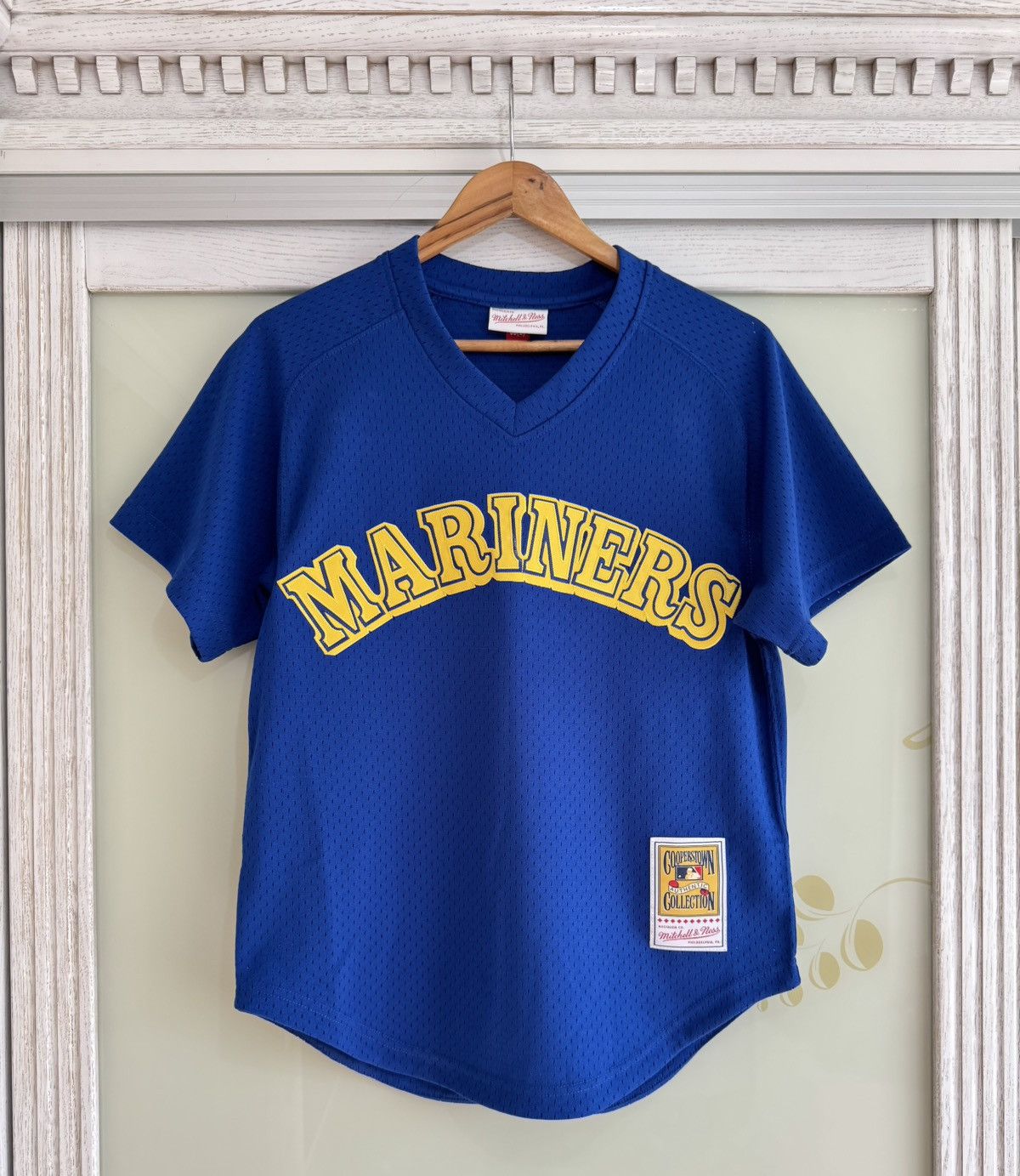 MLB Seattle Mariners 1991 Ken Griffey Jr MLB Jersey Baseball Kit Size US S / EU 44-46 / 1 - 1 Thumbnail