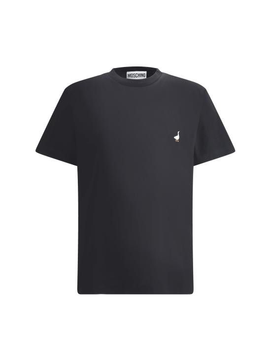 Moschino MOSCHINO Men T-Shirts 251ZZA07140241 1555 BLACK Size US S / EU 44-46 / 1 - 1 Thumbnail