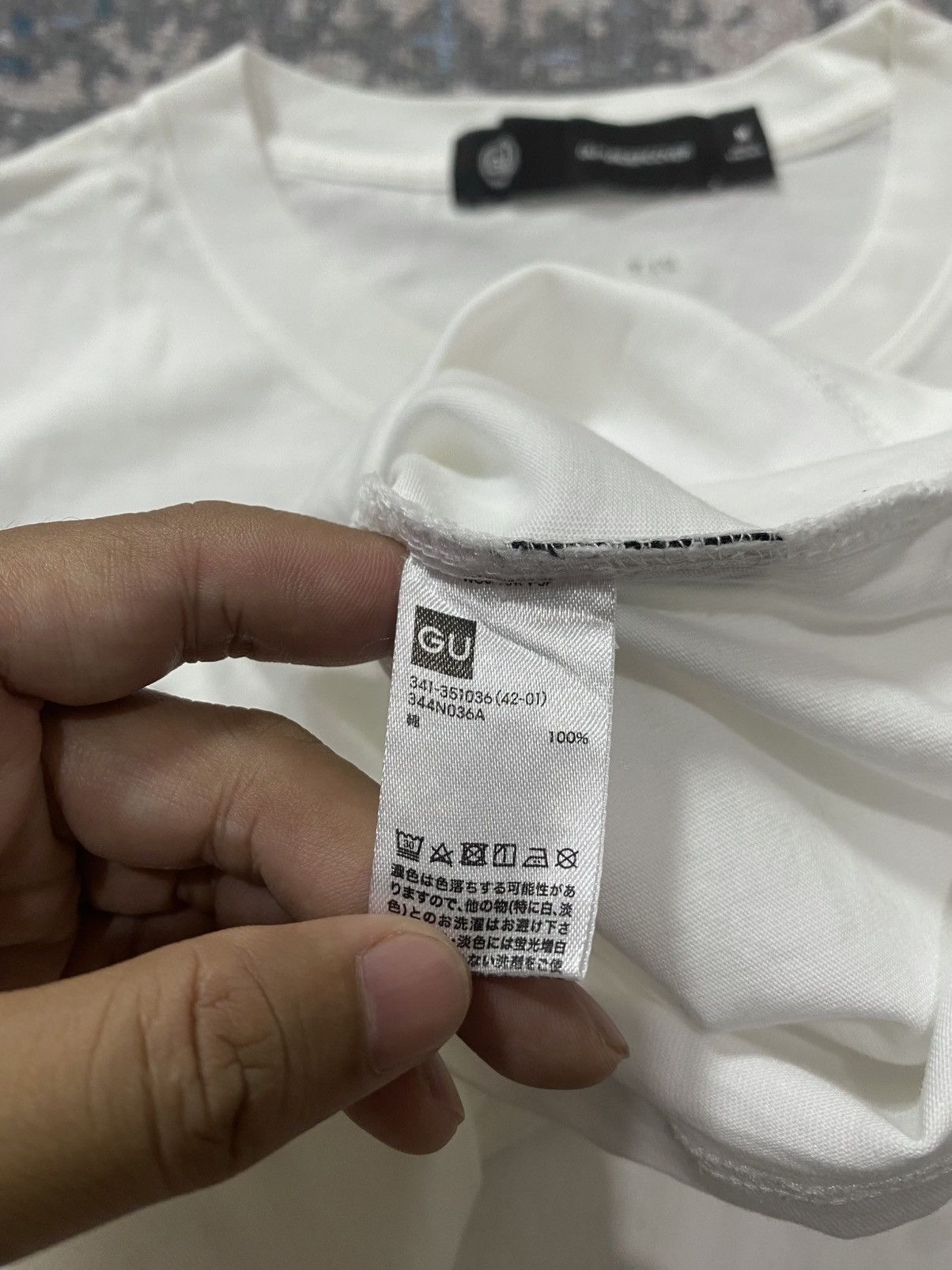GU × Undercover Gu x Undercover Kosmik Noise Tee Size US M / EU 48-50 / 2 - 4 Thumbnail