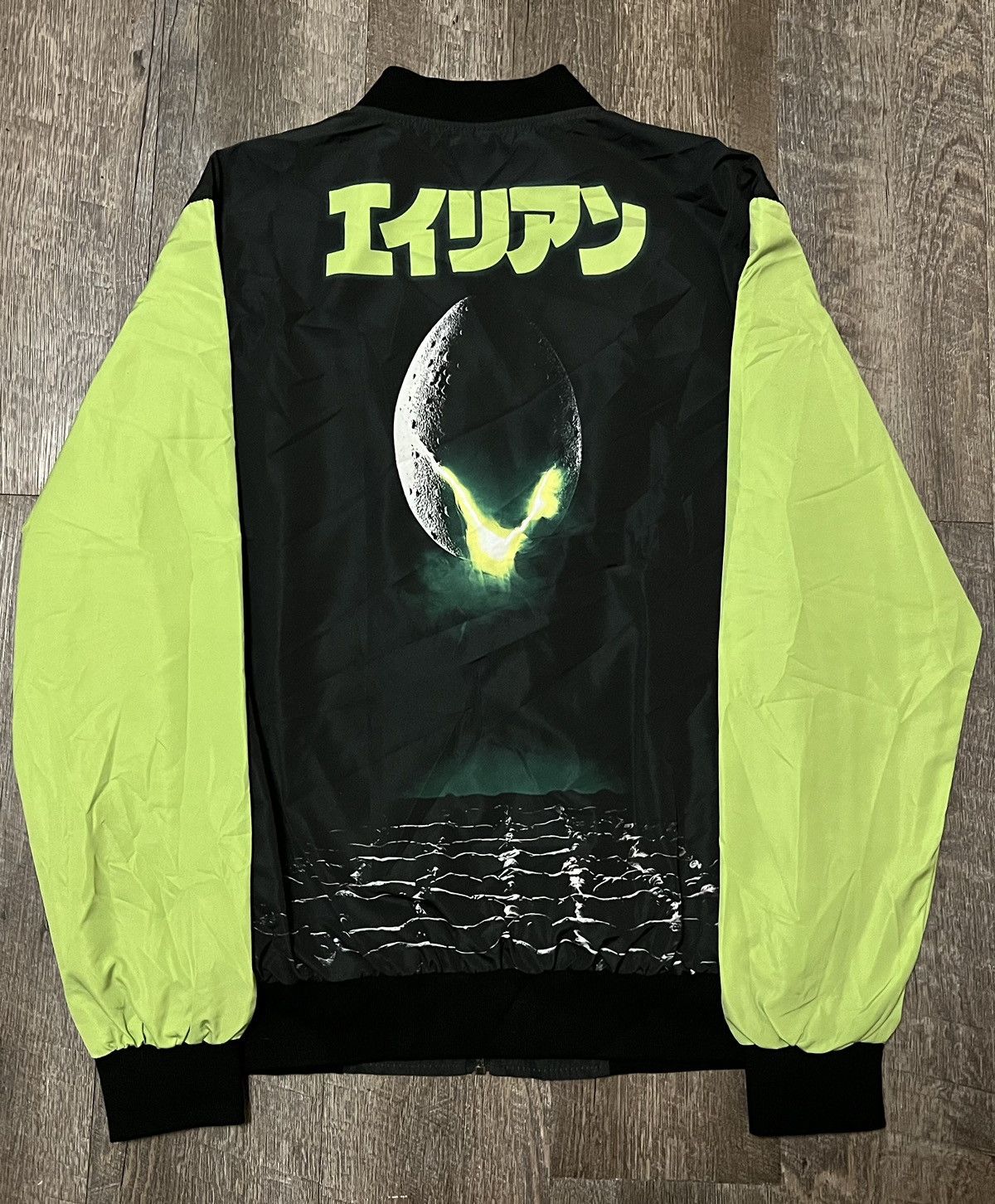Japanese Brand Weyland Yutani Alien Movie Promo Bomber Jacket 22.5x26 Size US S / EU 44-46 / 1 - 1 Thumbnail