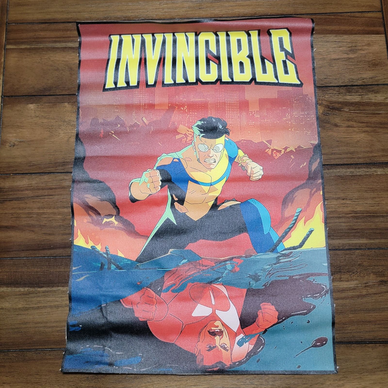 Other Invincible Poster On Canvas Father & Son 1 Sheet 16.5" X 24" Size ONE SIZE - 1 Thumbnail