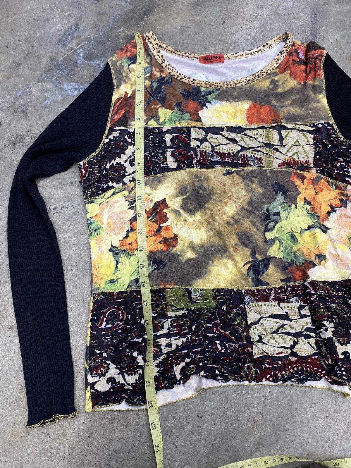 Designer × Seditionaries jean paul gaultier style valleri 90s longsleeve italy Size S / US 4 / IT 40 - 12 Thumbnail