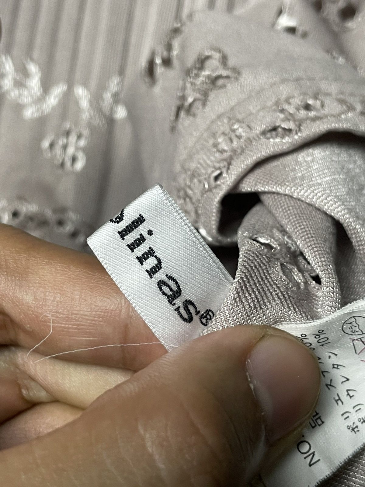 Japanese Brand × Vintage LASCOLINAS Japanese Brand Pleated Button Ups (82) Size XS / US 0-2 / IT 36-38 - 8 Thumbnail
