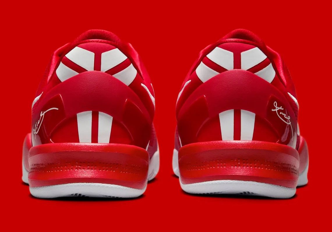 Nike 2024 NIKE KOBE 8 PROTRO UNIVERSITY RED/WHITE (10.5) Size US 10.5 / EU 43-44 - 6 Thumbnail