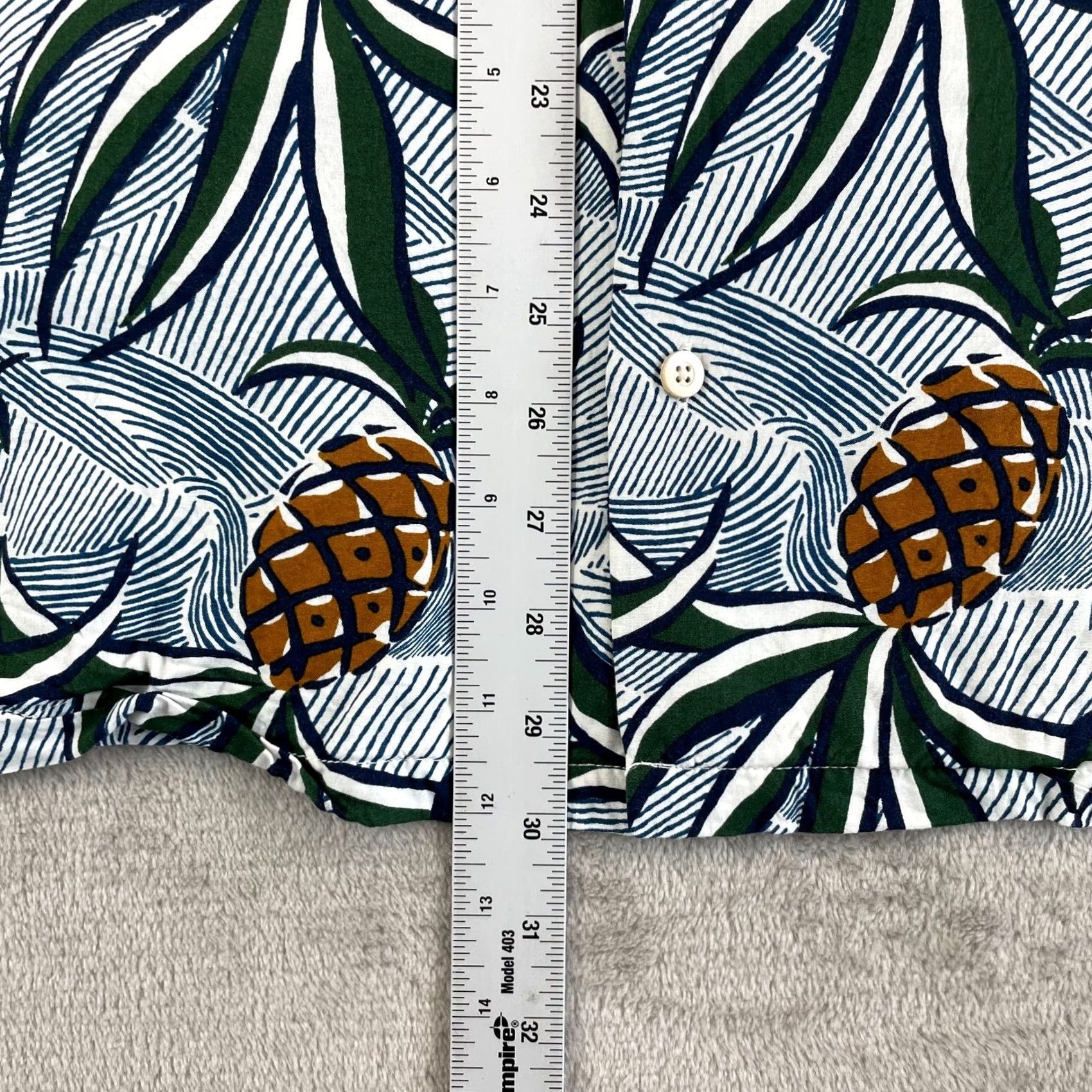 Reyn Spooner Reyn Spooner Hawaiian Shirt Men XL Pineapple Japanese Spun Rayon Loop Collar NEW Size US XL / EU 56 / 4 - 6 Thumbnail