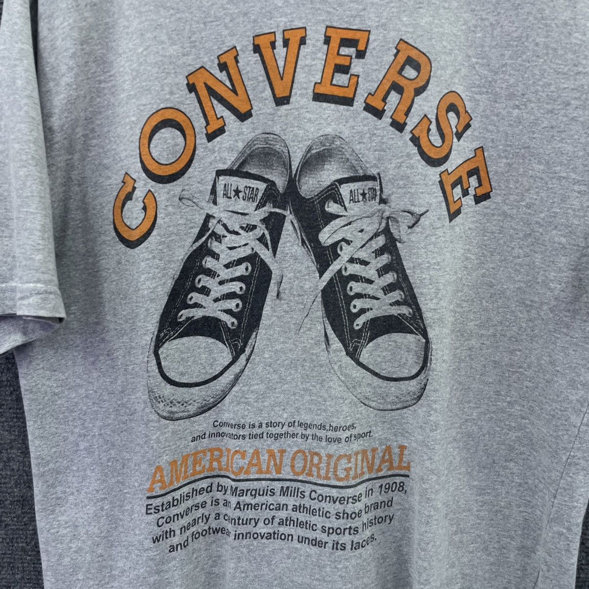 Converse × Vintage Vintage 2000s Converse Chuck Taylor T Shirt Size US L / EU 52-54 / 3 - 2 Thumbnail