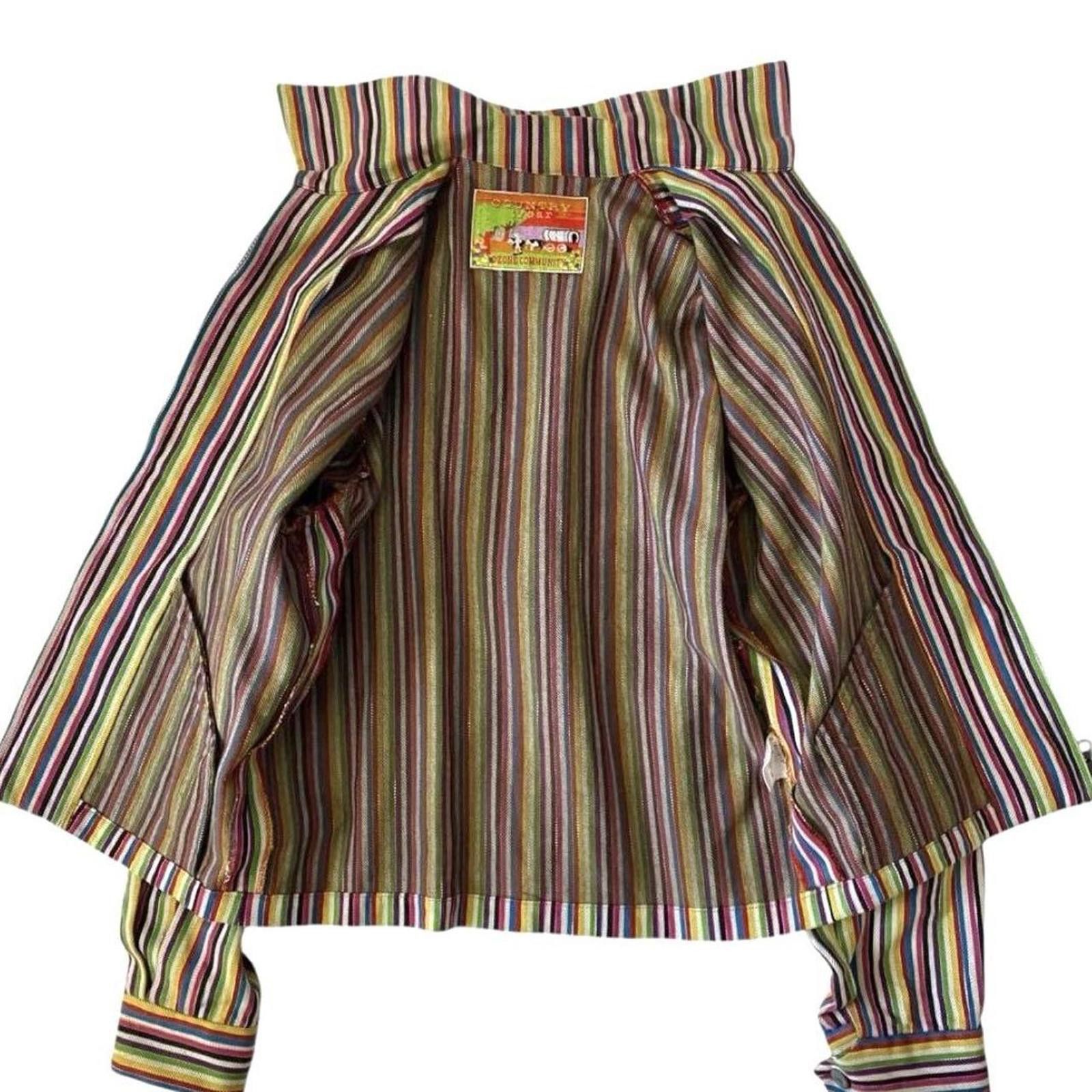 Hysteric Glamour Vintage 2000s bohemian indie style colourful jacket Size XS / US 0-2 / IT 36-38 - 3 Thumbnail