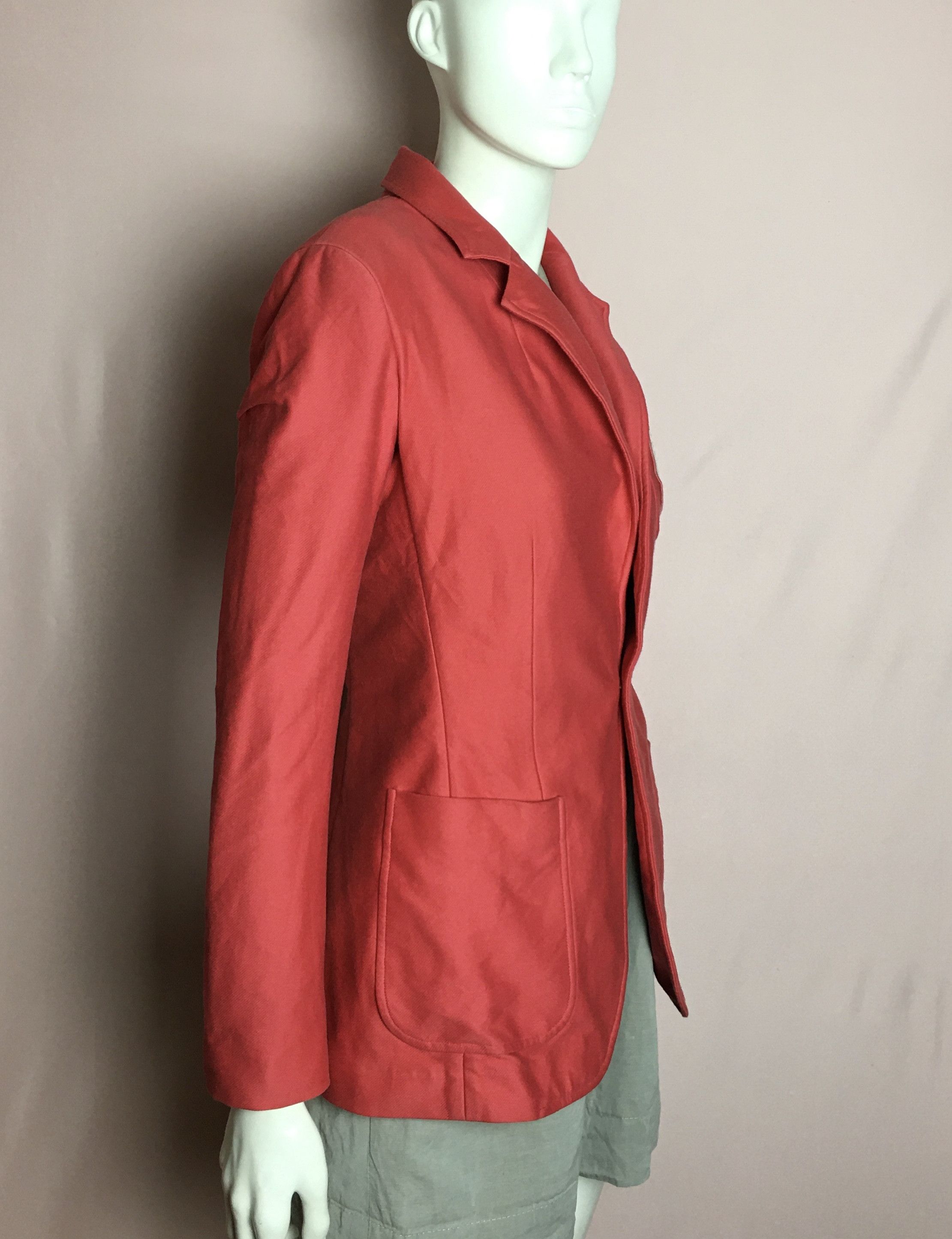 Polo Ralph Lauren Polo Ralph Lauren Womens Logo Double Red Blazer Sz 2 Size XS / US 0-2 / IT 36-38 - 5 Thumbnail
