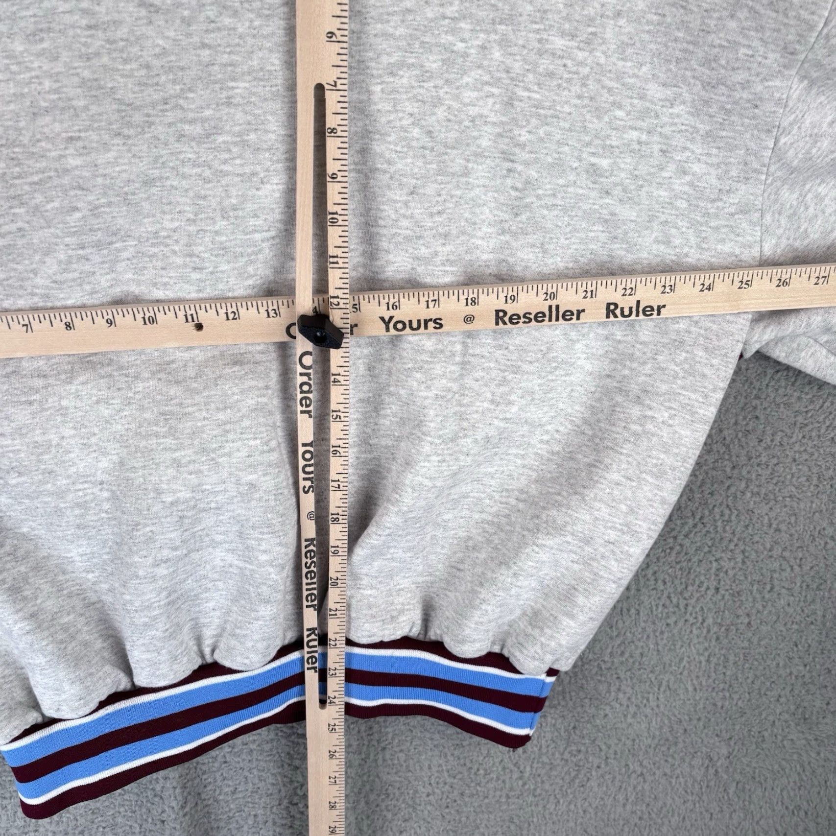 Vintage VINTAGE Varsity Sweatshirt Womens XL Cheer Mustangs Heather Gray 80s Made USA Size XL / US 12-14 / IT 48-50 - 6 Thumbnail