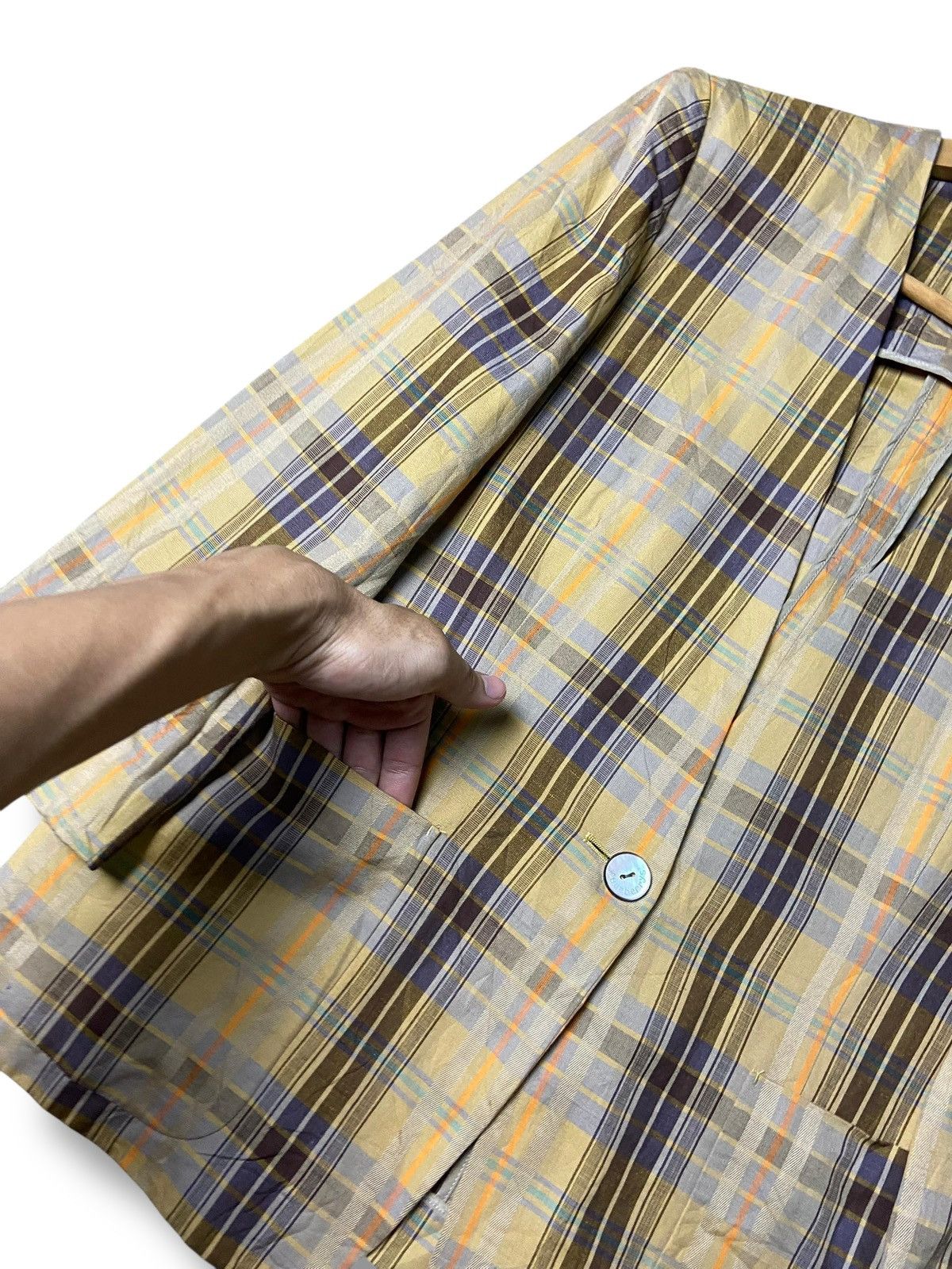 Burberry Prorsum Burberry’s Prorsum Checked Blazer (142) Size US XXS / EU 40 - 5 Thumbnail