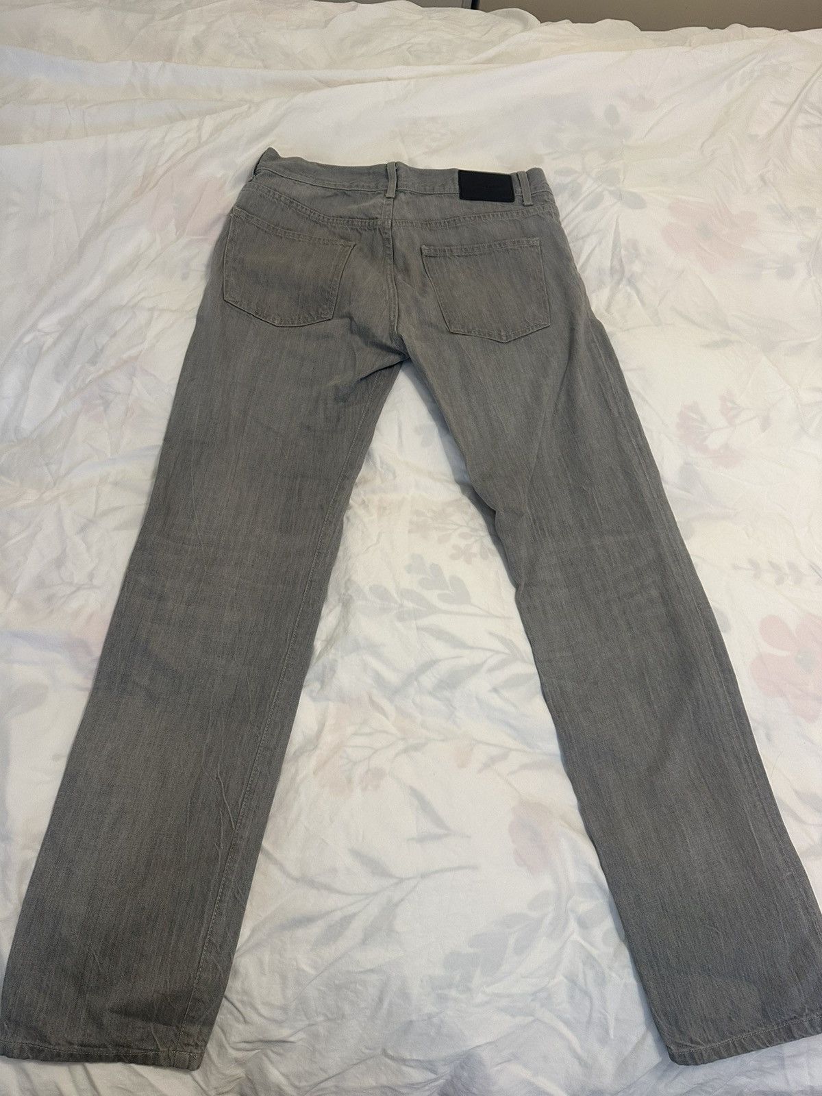 J.Lindeberg J.Lindeberg Jay Lead Grey Denim Pants Size US 34 / EU 50 - 5 Thumbnail