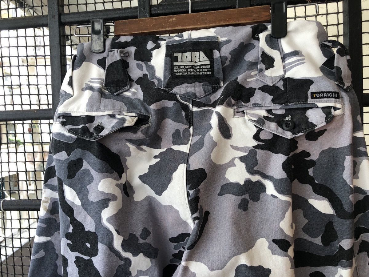 Japanese Brand × Vintage TORAICHI WORKER TOBI CAMO PANT balloon baggy Size US 28 / EU 44 - 10 Thumbnail