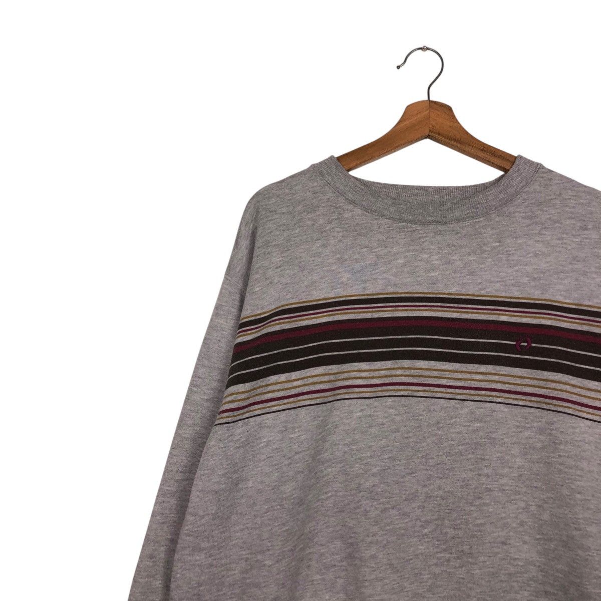 Japanese Brand × Vintage 📌Vintage Sweatshirt Hang Ten Rainbow Design Big Logo Size US L / EU 52-54 / 3 - 8 Thumbnail
