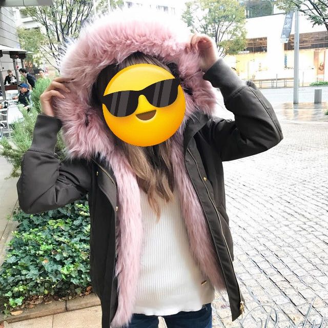 Japanese Brand Rady fluffy faux fur hybrid bomber jacket Size ONE SIZE - 2 Thumbnail