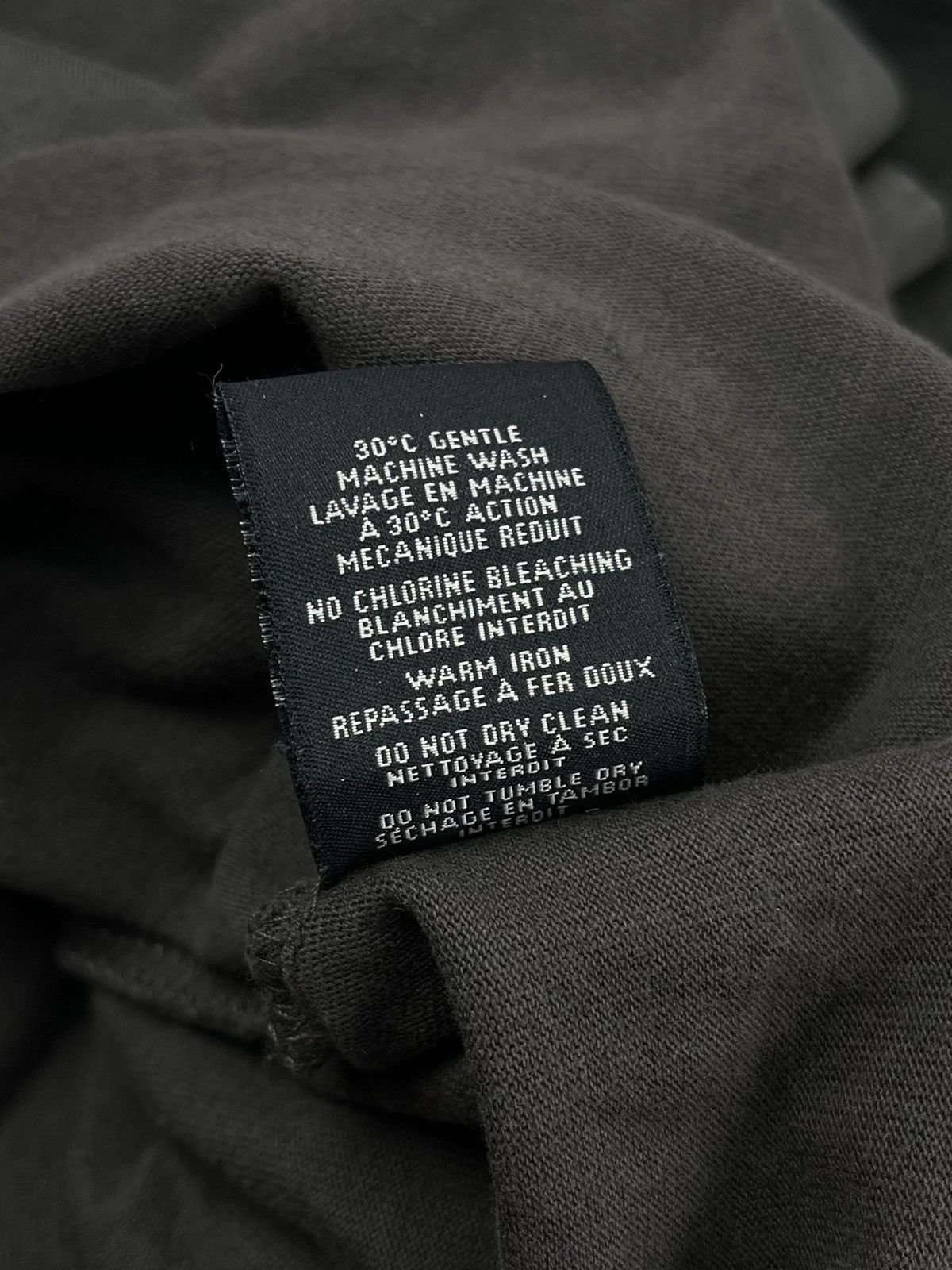 Rick Owens Rick Owens SLAB Leather Layered Longsleeve Crewneck Shirt Size US S / EU 44-46 / 1 - 9 Thumbnail