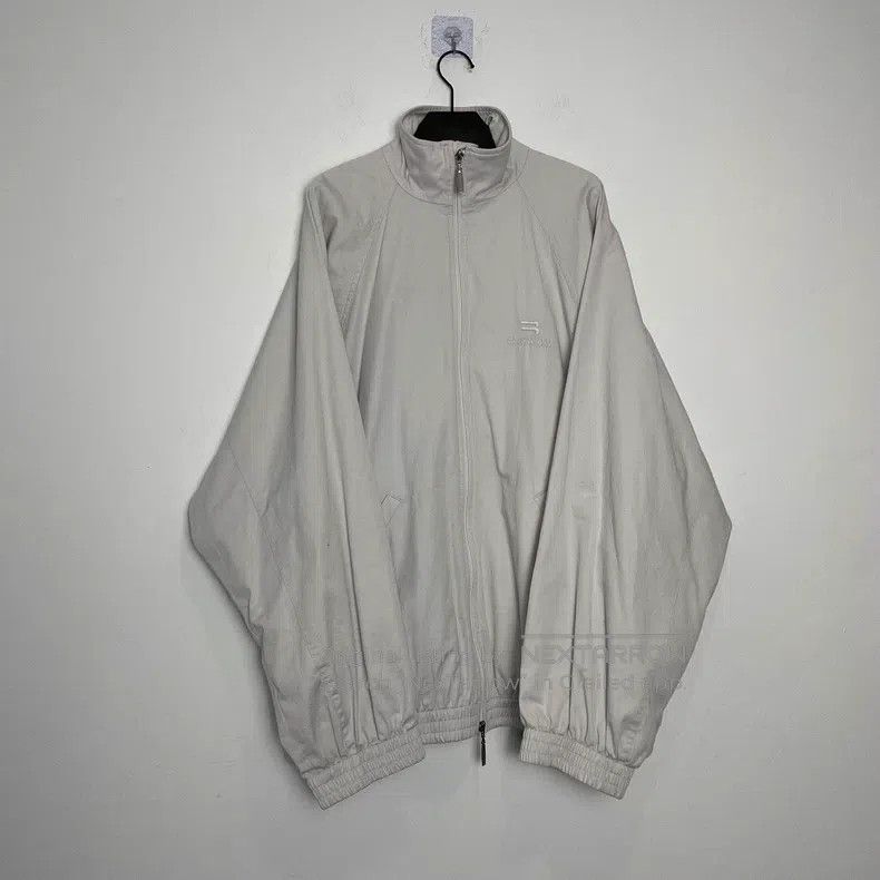 Balenciaga Balenciaga White 3B embroidered cotton jacket Size US XXS / EU 40 - 1 Thumbnail