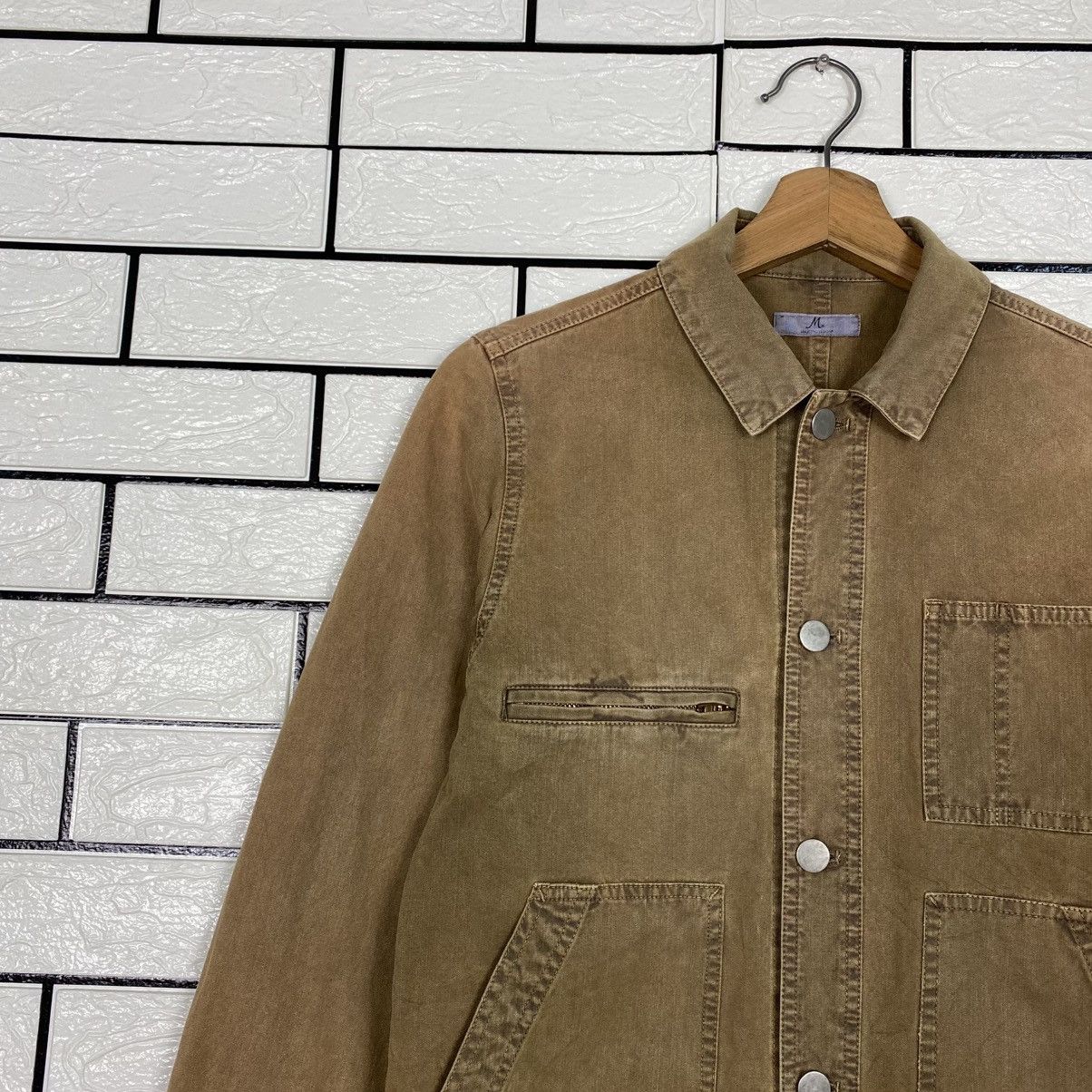 Japanese Brand 📌Vintage Hickory Chore Jacket Majestic Lagon Issey Miyake Size US M / EU 48-50 / 2 - 8 Thumbnail