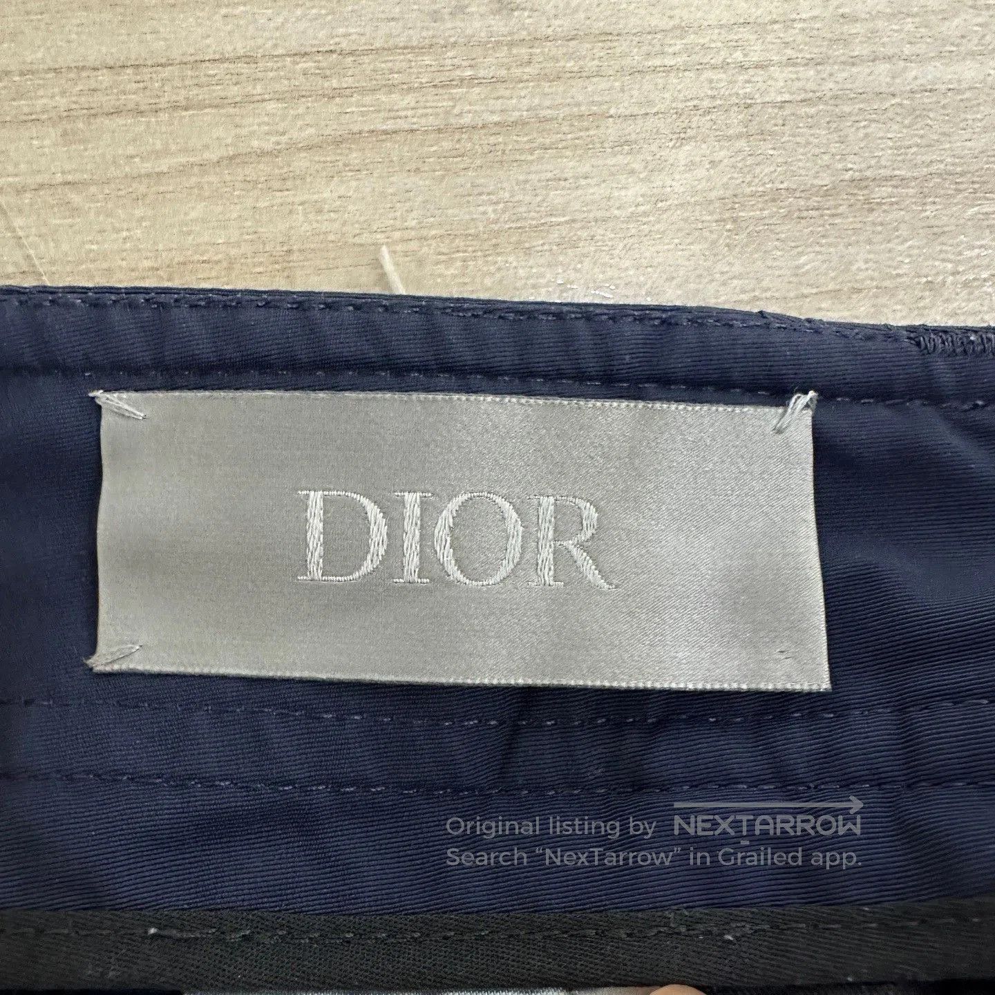 Dior Dior Dark Blue Logo Cargo Shorts. Size US 30 / EU 46 - 4 Thumbnail