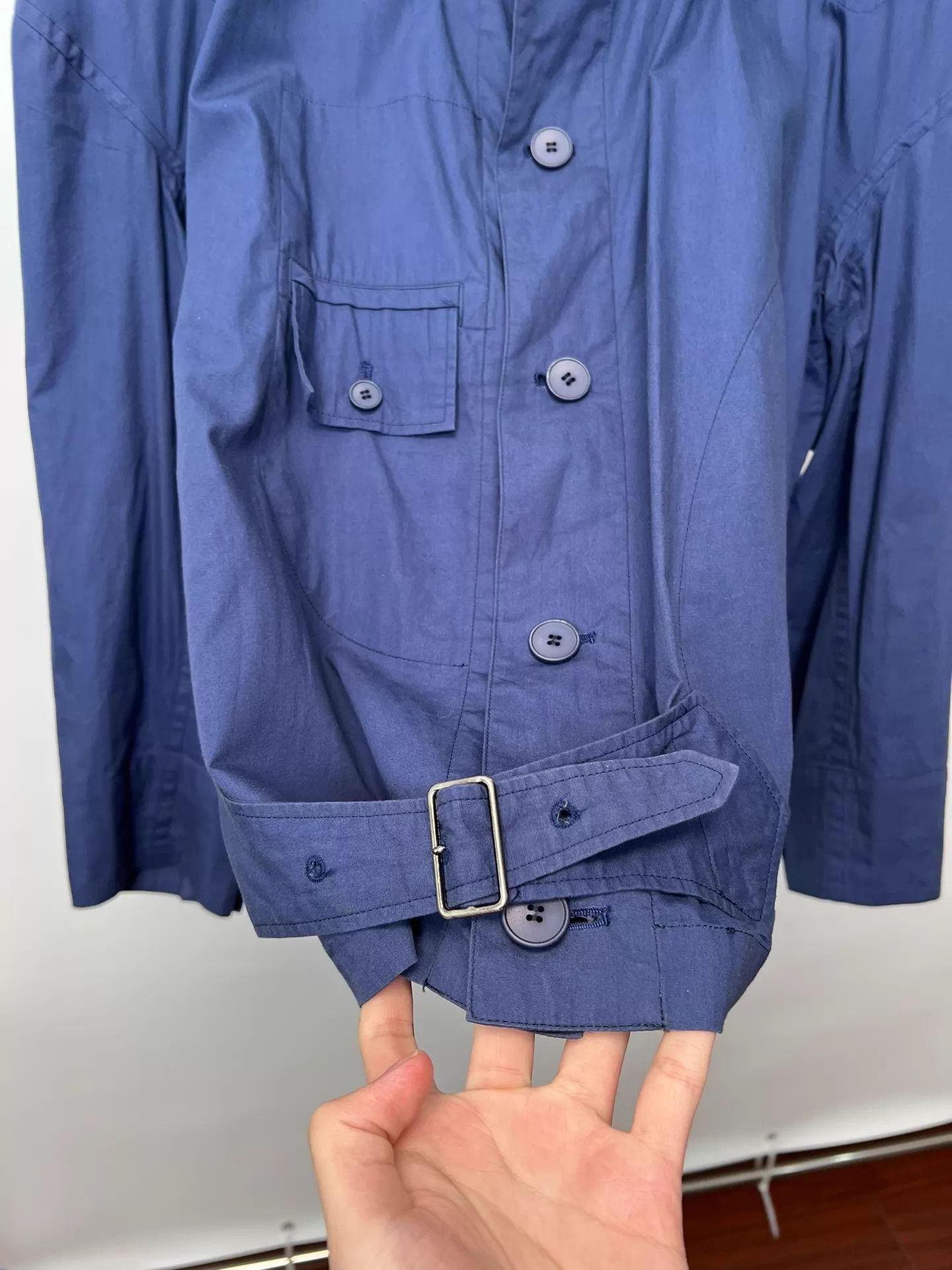 Yohji Yamamoto Yohji Yamamoto Y’s French reworked shoulder-padded jacket Size US L / EU 52-54 / 3 - 5 Thumbnail