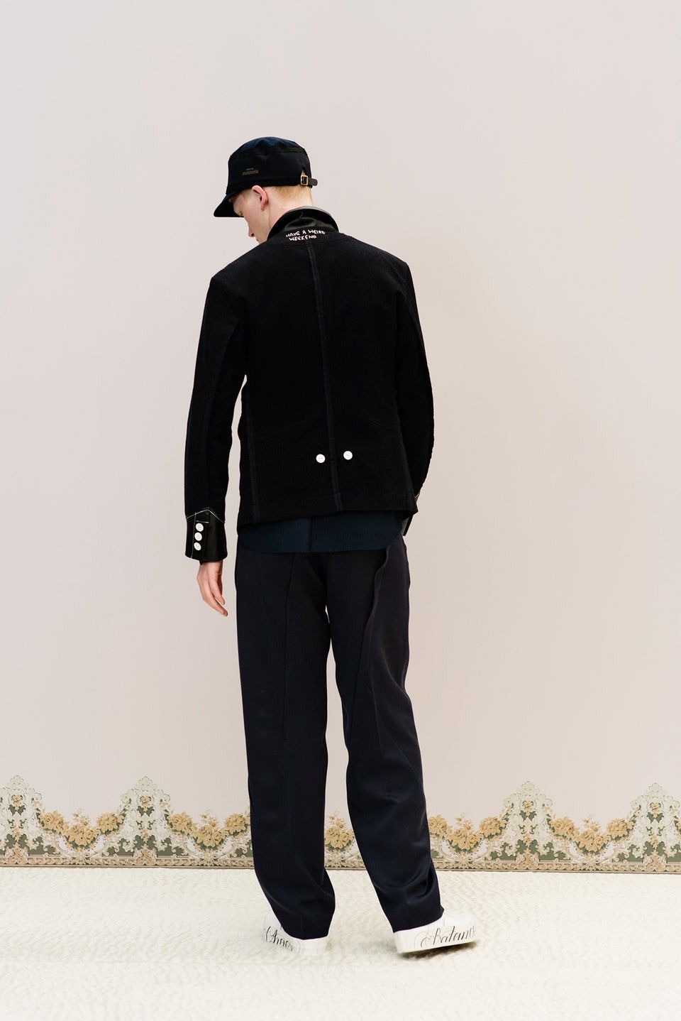 Undercover 16aw instant calm wool corduroy cow leather jacket Size US L / EU 52-54 / 3 - 2 Thumbnail