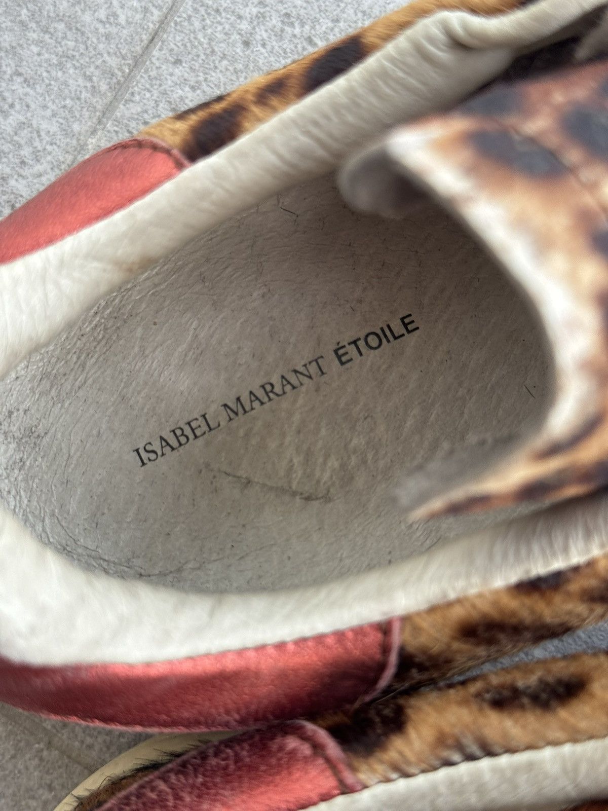 Isabel Marant Etoile isabel maratn bart leopard lowtops Size US 6 / IT 36 - 8 Thumbnail