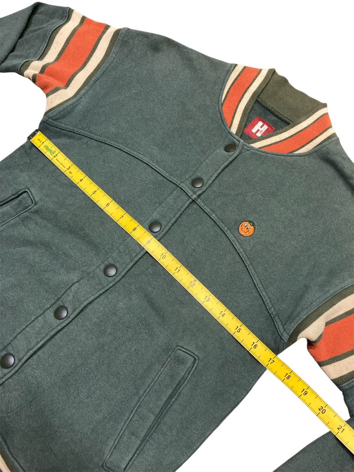 Hysteric Glamour Vintage Hysteric Glamour Halloween Logo Varsity Jacket Size US XS / EU 42 / 0 - 9 Thumbnail