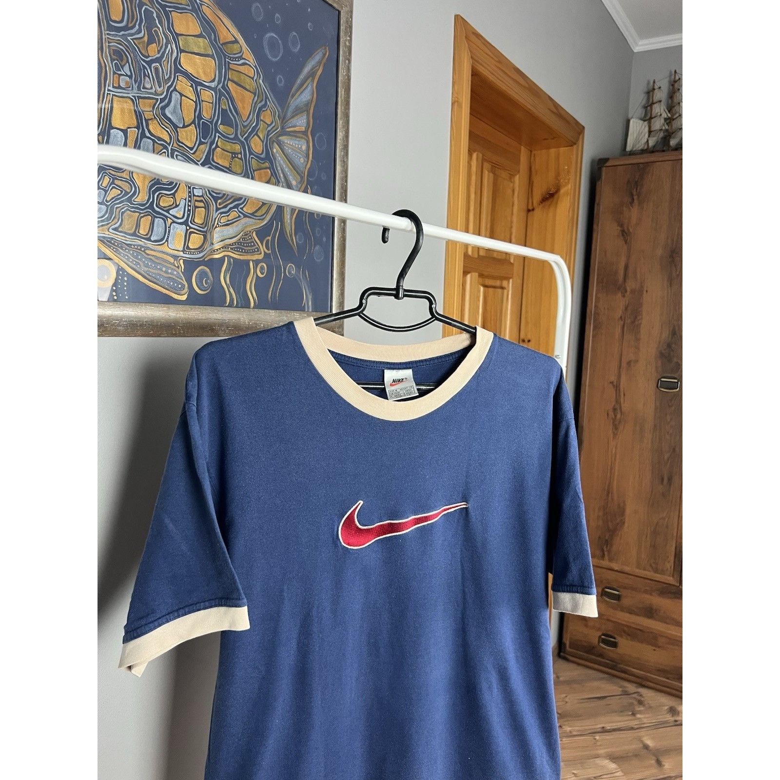 Nike Nike Big Swoosh Logo Vintage T-shirt Size M Size US M / EU 48-50 / 2 - 3 Thumbnail