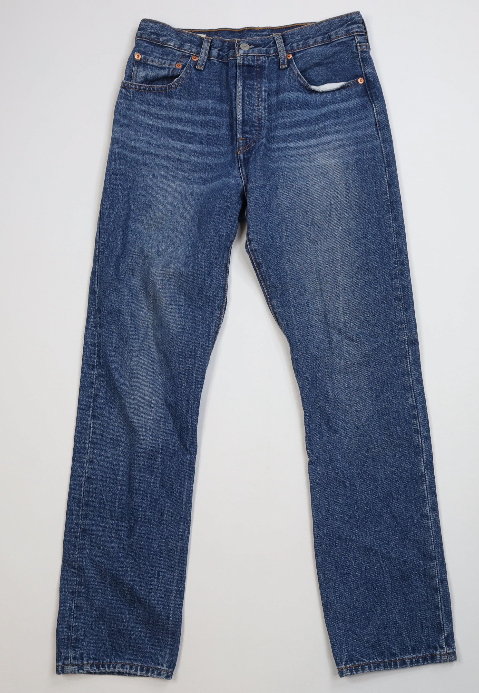 Levi's Vintage Y2K Levis 505 Premium Fly Regular Fit Denim Jeans Size 29" - 1 Thumbnail