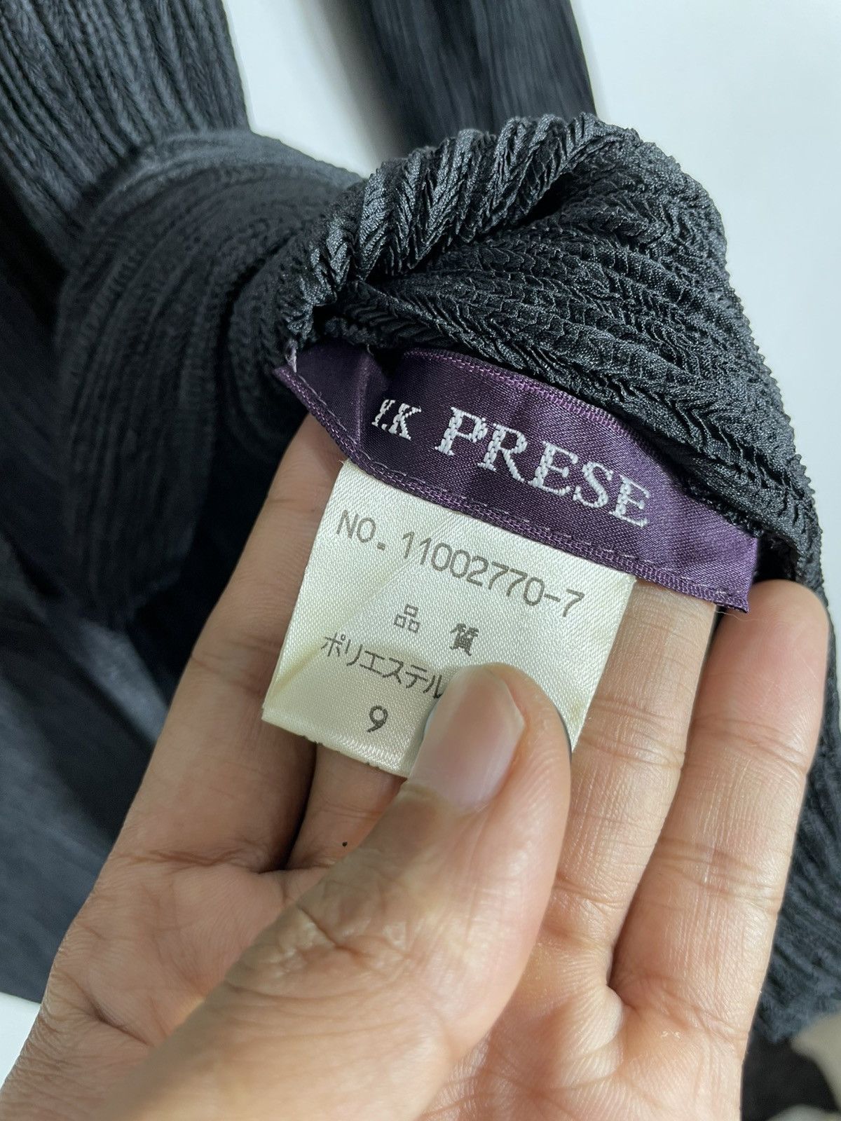 Issey Miyake Japanese Undefined Pleated Shirt Issey style Size US S / EU 44-46 / 1 - 7 Thumbnail