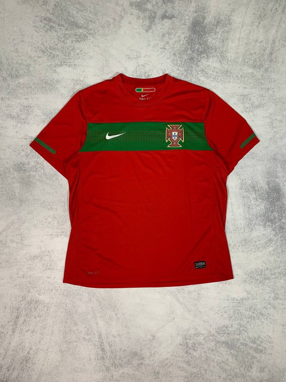 Pre-owned Nike X Soccer Jersey Nike Portugal Blokecore Style Man Soccer Jersey In Red