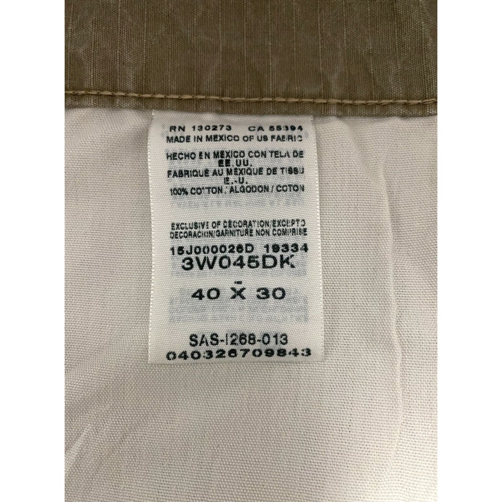 Wrangler VINTAGE Wrangler Riggs Workwear Pants Mens 40x30 Beig Ripstop Straight Vintage Size US 40 / EU 56 - 6 Thumbnail