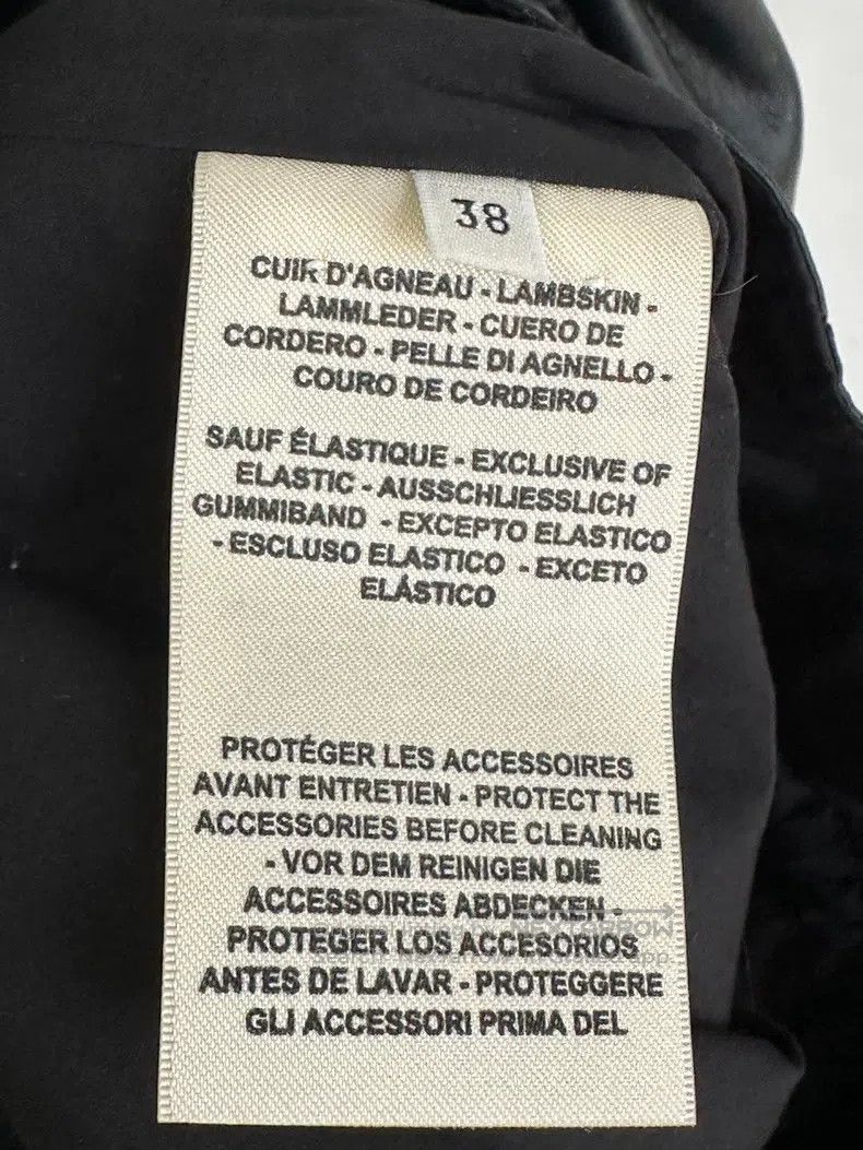 Hermes Hermes Bud Drawstring Lamb Leather Short Pants Size 25" / US 0 / IT 36 - 4 Thumbnail